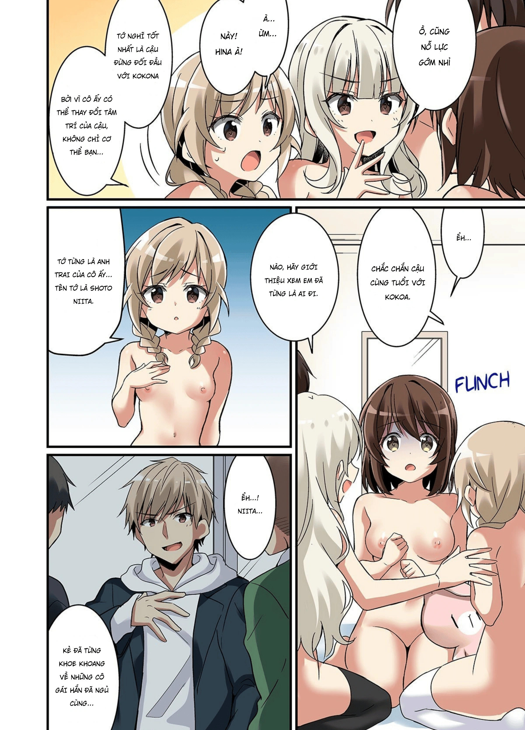 HentaiVN.net - Ảnh 19 - Biến Thành Em Gái Của Em Gái Tôi~ - Chap 1