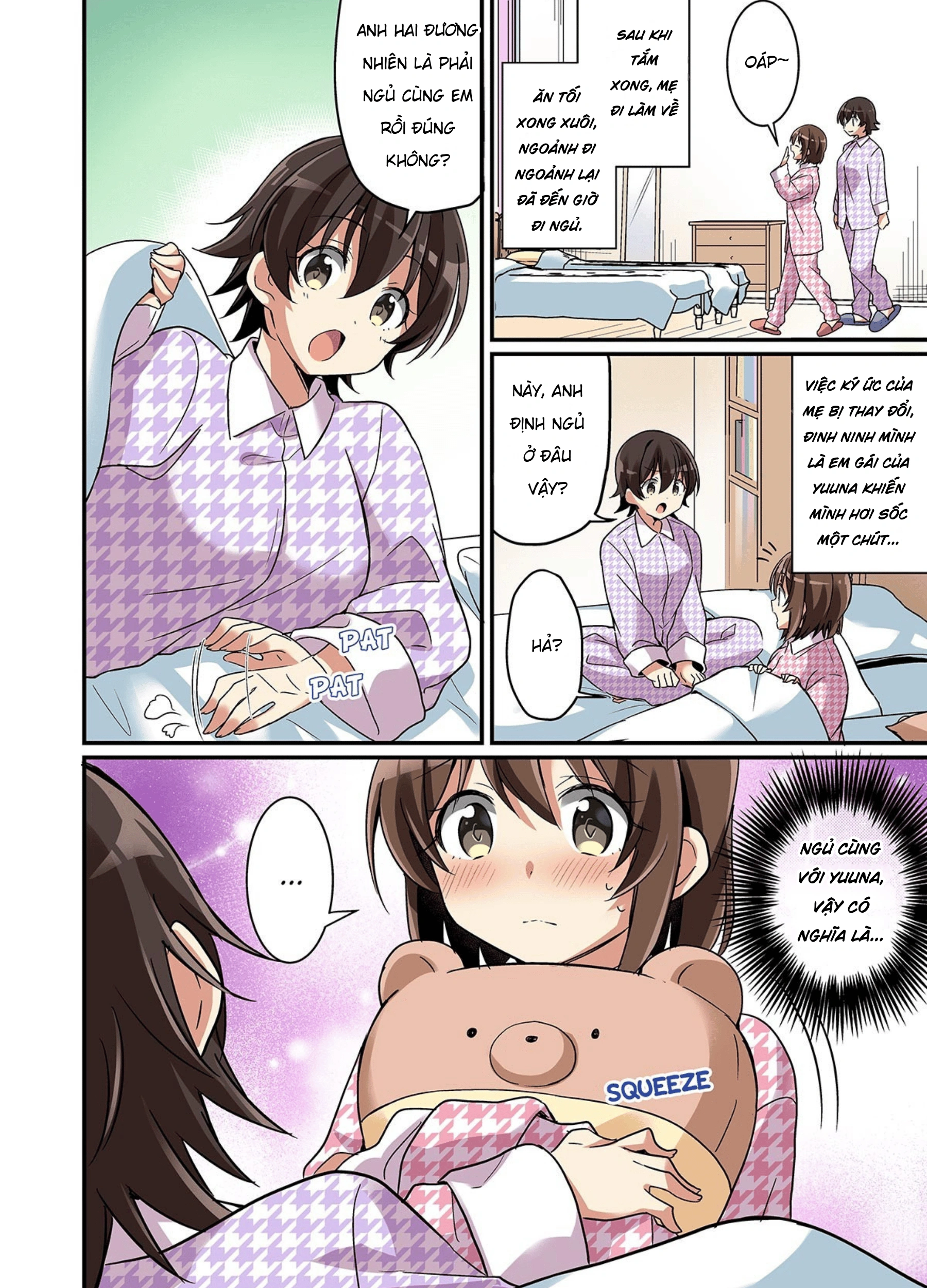 HentaiVN.net - Ảnh 39 - Biến Thành Em Gái Của Em Gái Tôi~ - Chap 1