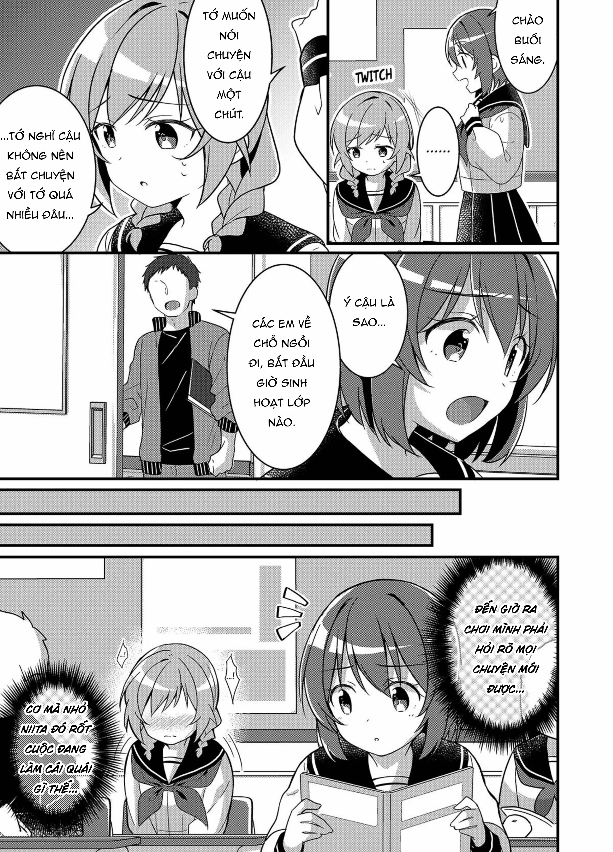HentaiVN.net - Ảnh 6 - Biến Thành Em Gái Của Em Gái Tôi~ - Chap 2