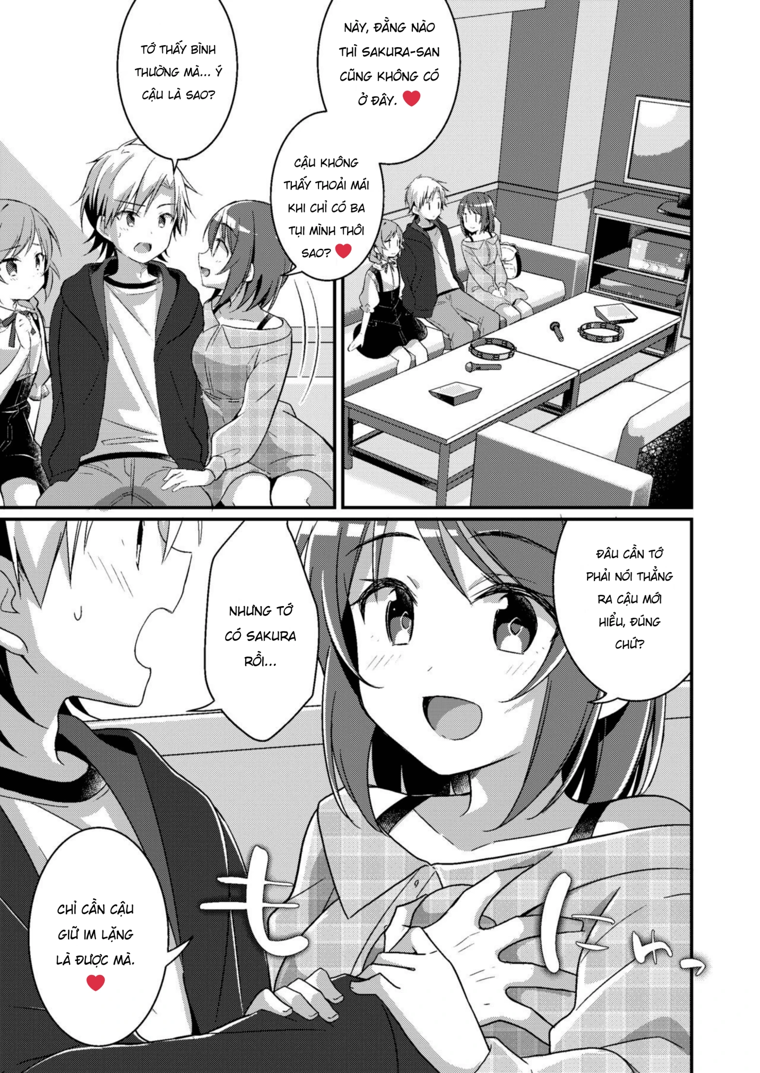 HentaiVN.net - Ảnh 12 - Biến Thành Em Gái Của Em Gái Tôi~ - Chap 3
