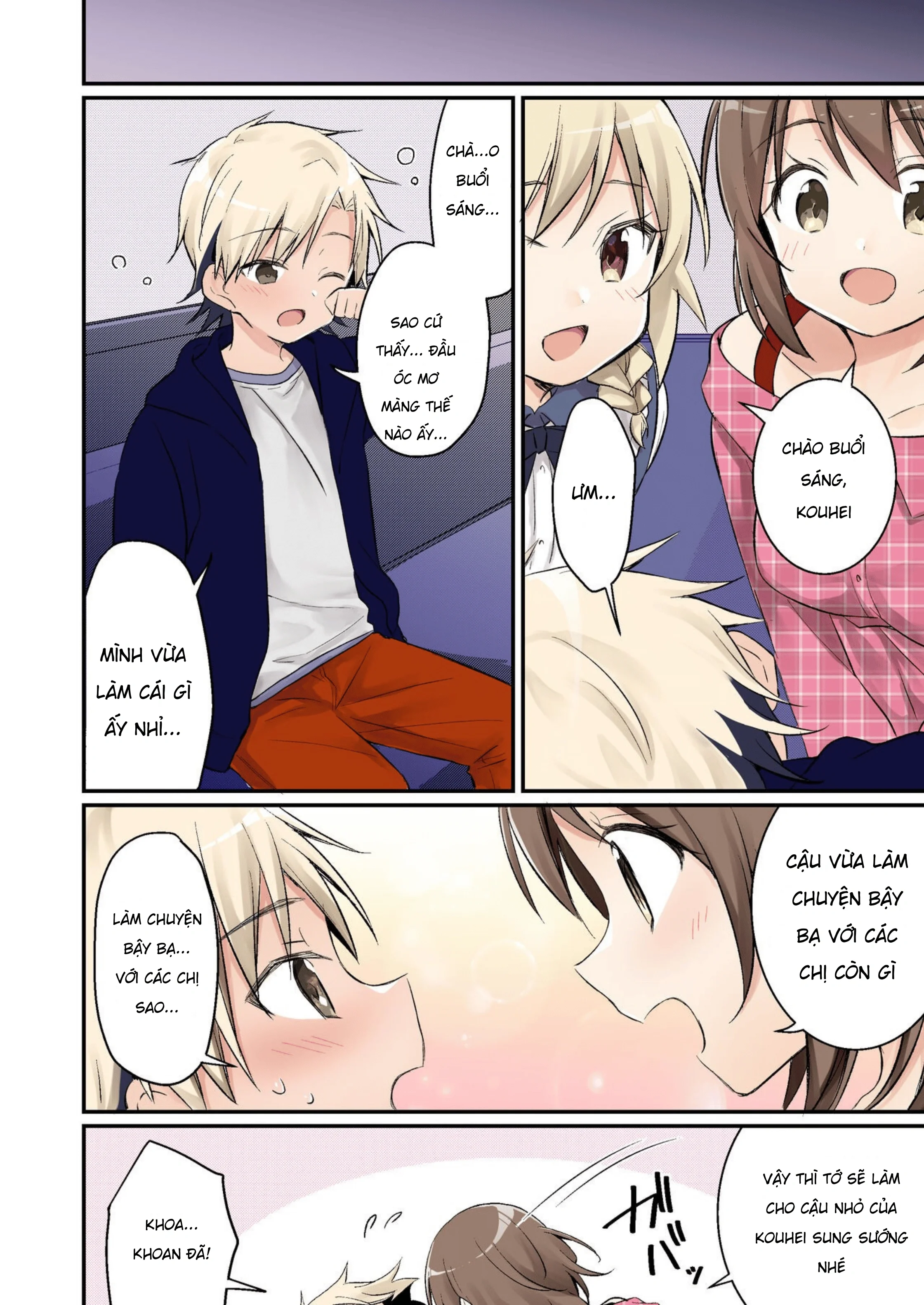 HentaiVN.net - Ảnh 23 - Biến Thành Em Gái Của Em Gái Tôi~ - Chap 3