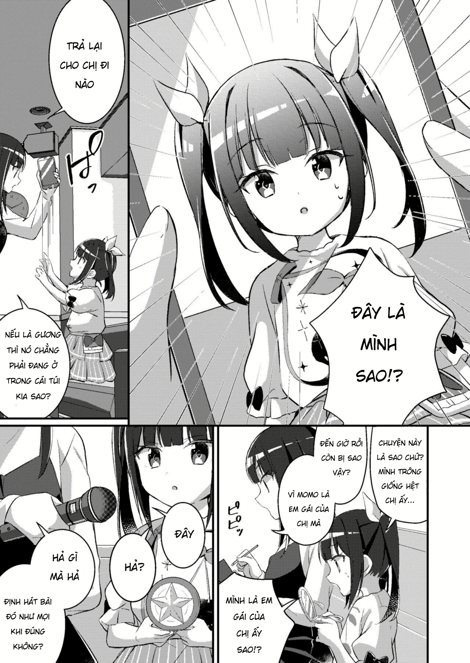HentaiVN.net - Ảnh 32 - Biến Thành Em Gái Của Em Gái Tôi~ - Chap 3