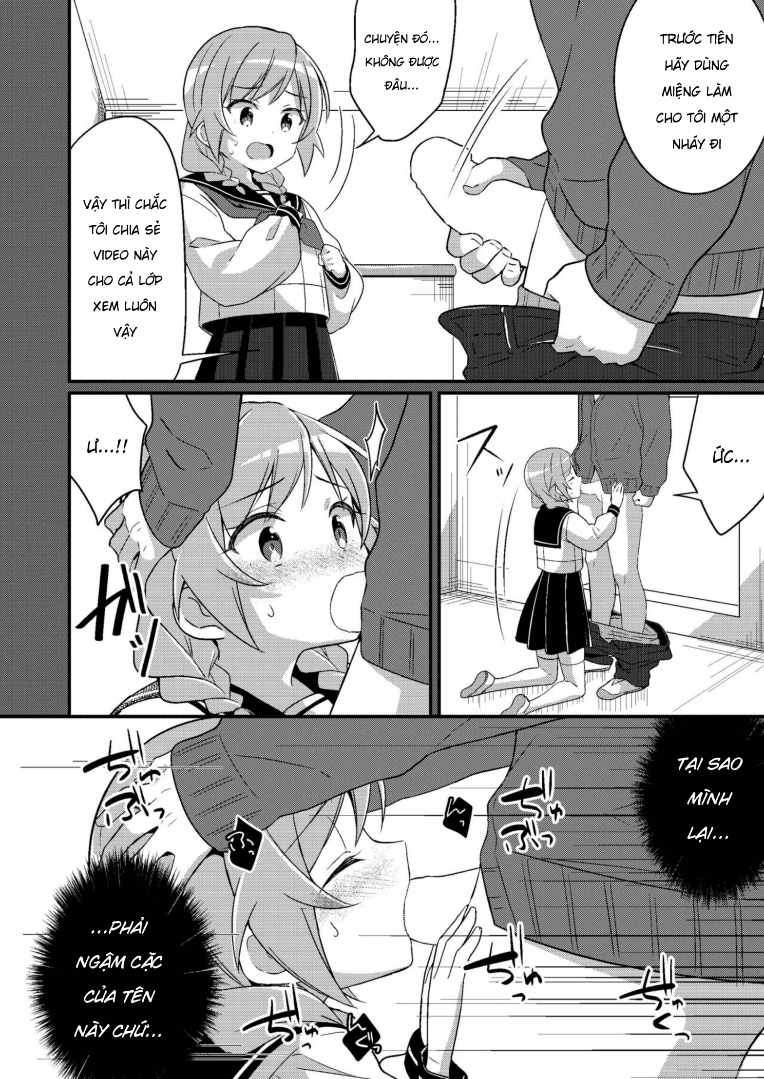HentaiVN.net - Ảnh 5 - Biến Thành Em Gái Của Em Gái Tôi~ - Chap 3
