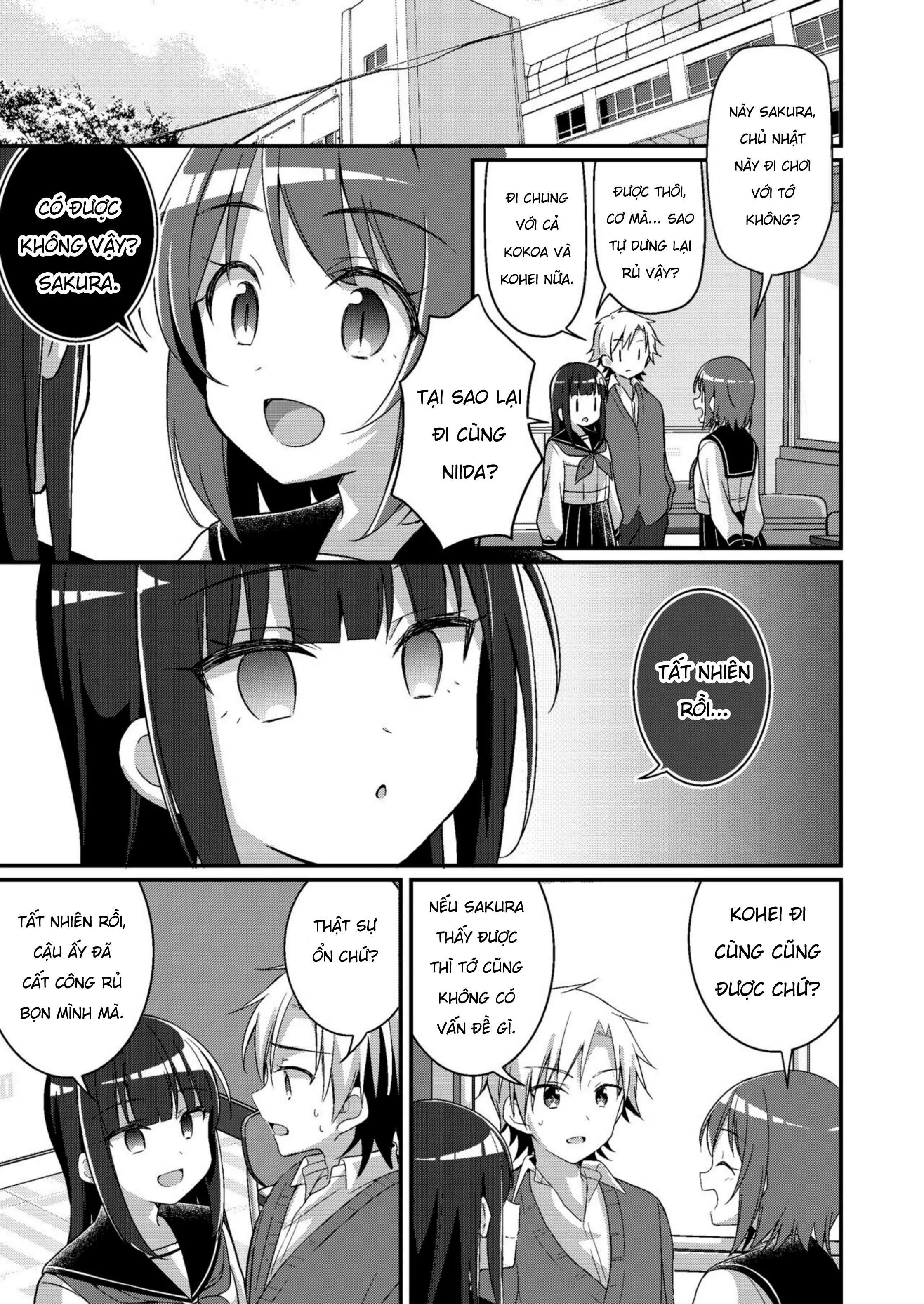 HentaiVN.net - Ảnh 10 - Biến Thành Em Gái Của Em Gái Tôi~ - Chap 3