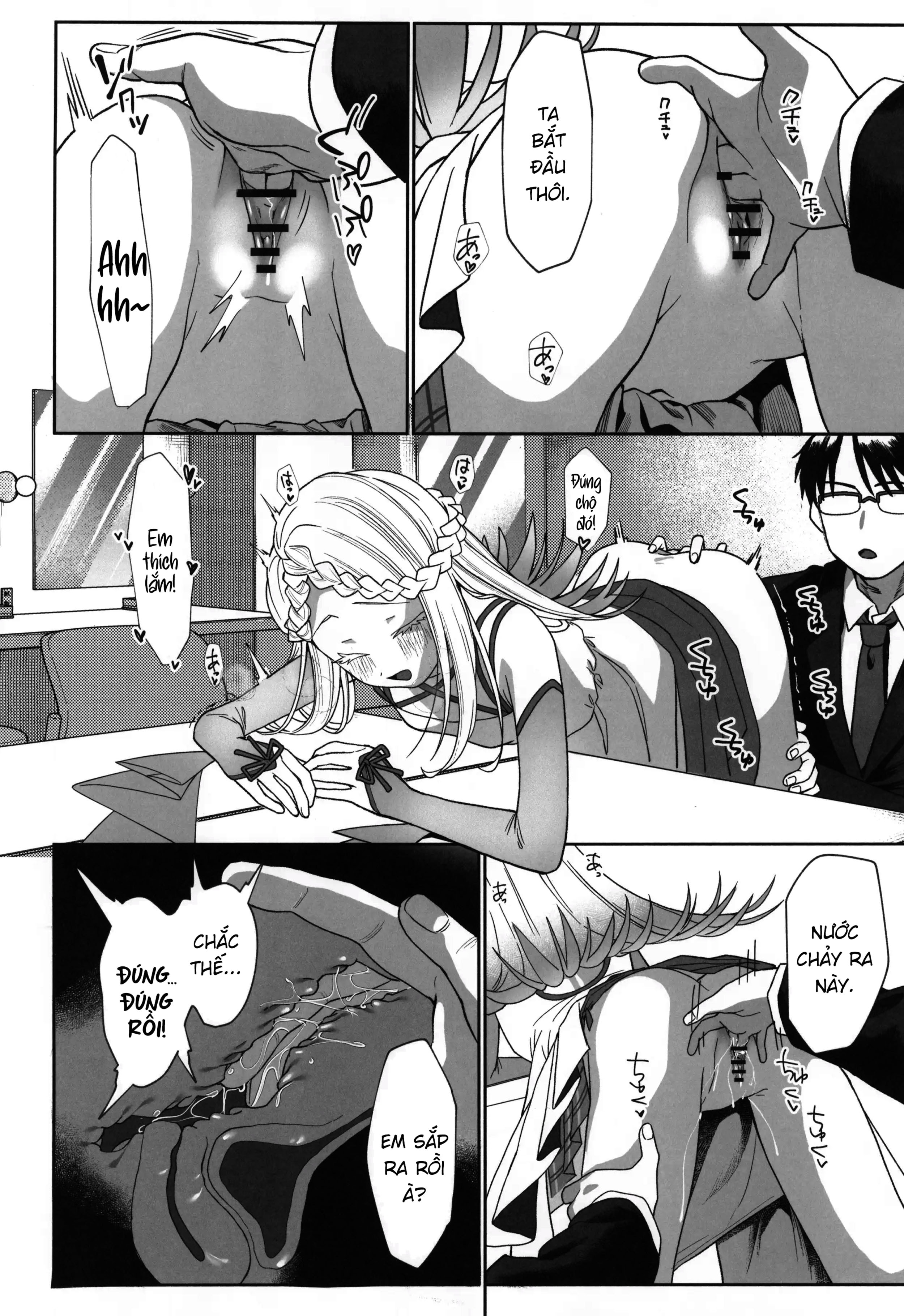 HentaiVN.net - Ảnh 11 - Aserasarete Kogareru - Chap 1