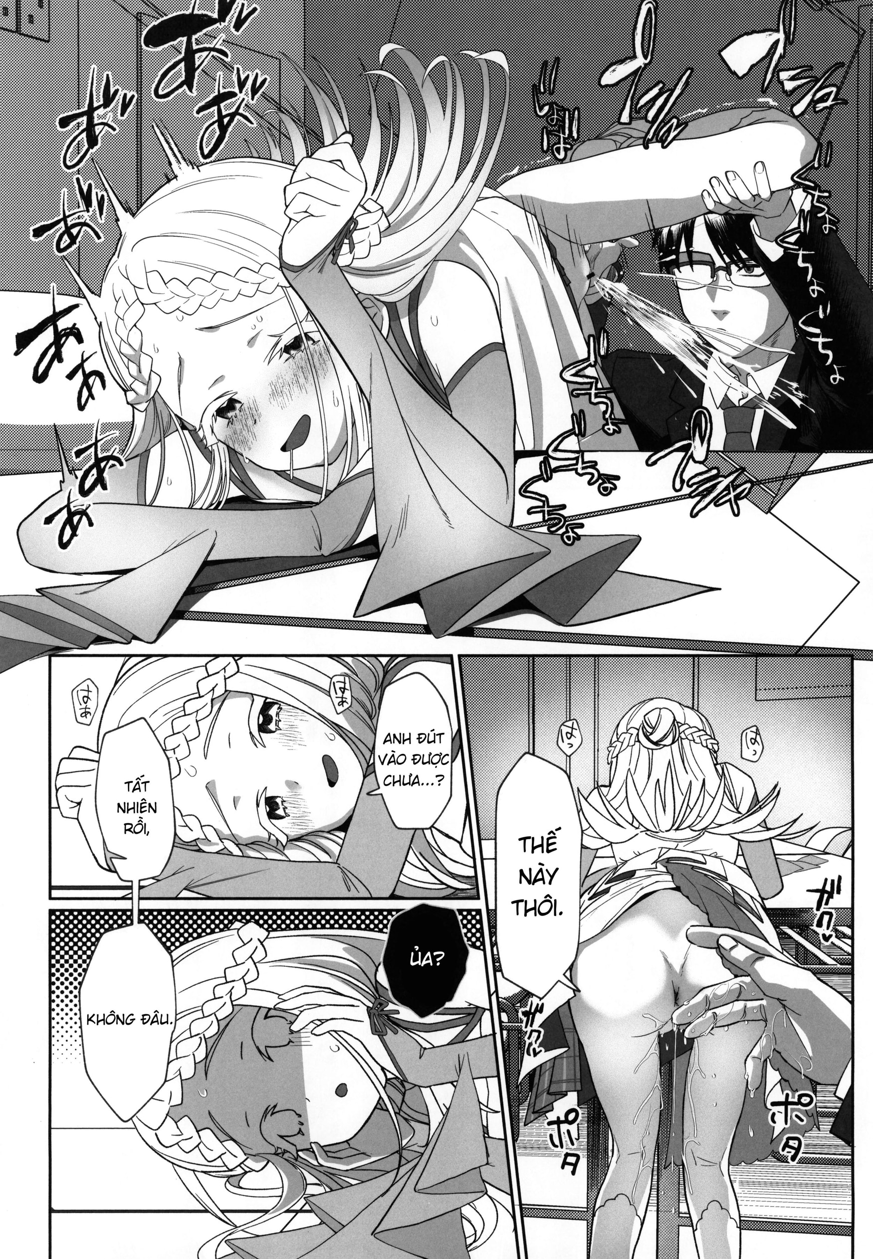 HentaiVN.net - Ảnh 13 - Aserasarete Kogareru - Chap 1