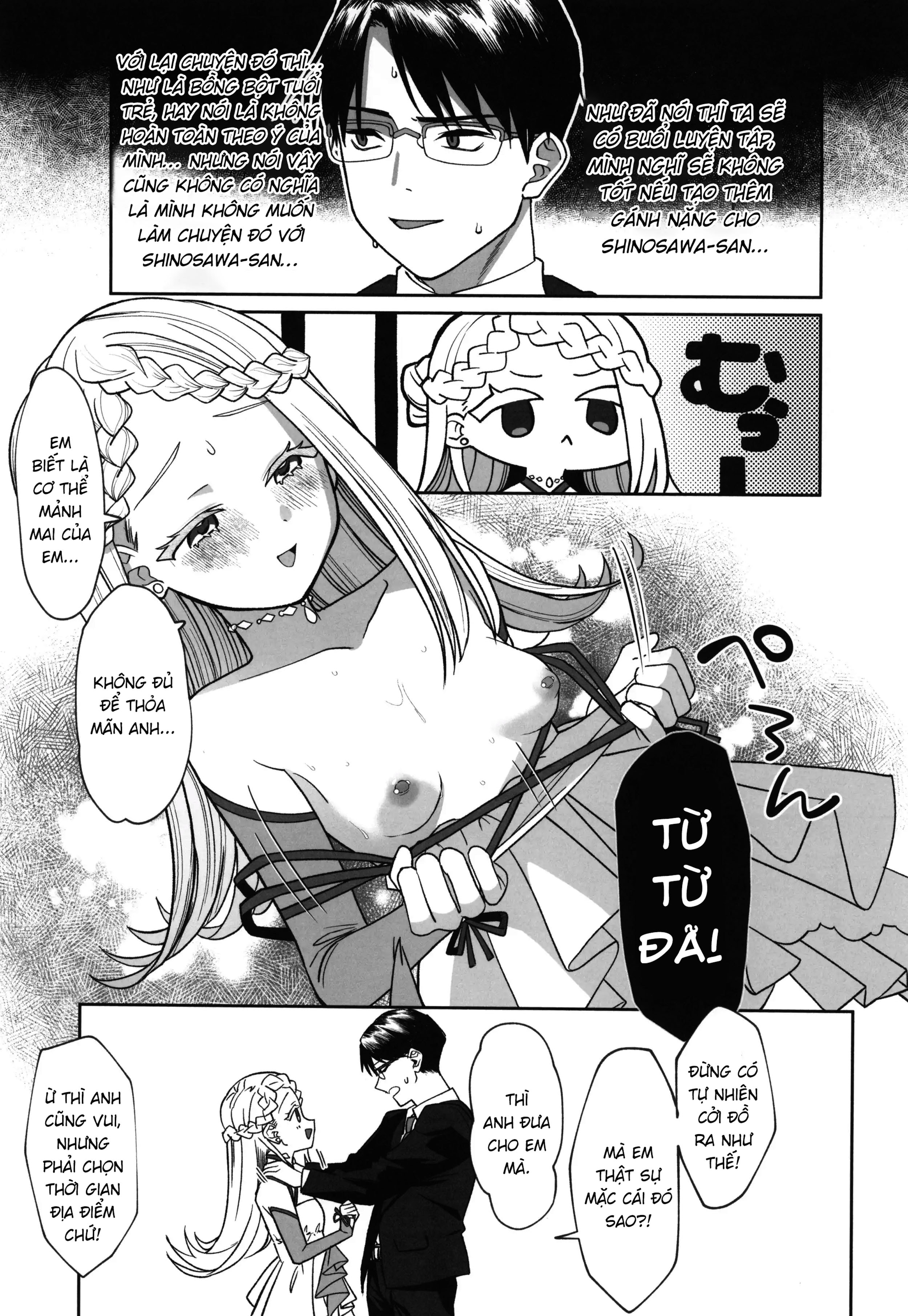 HentaiVN.net - Ảnh 8 - Aserasarete Kogareru - Chap 1