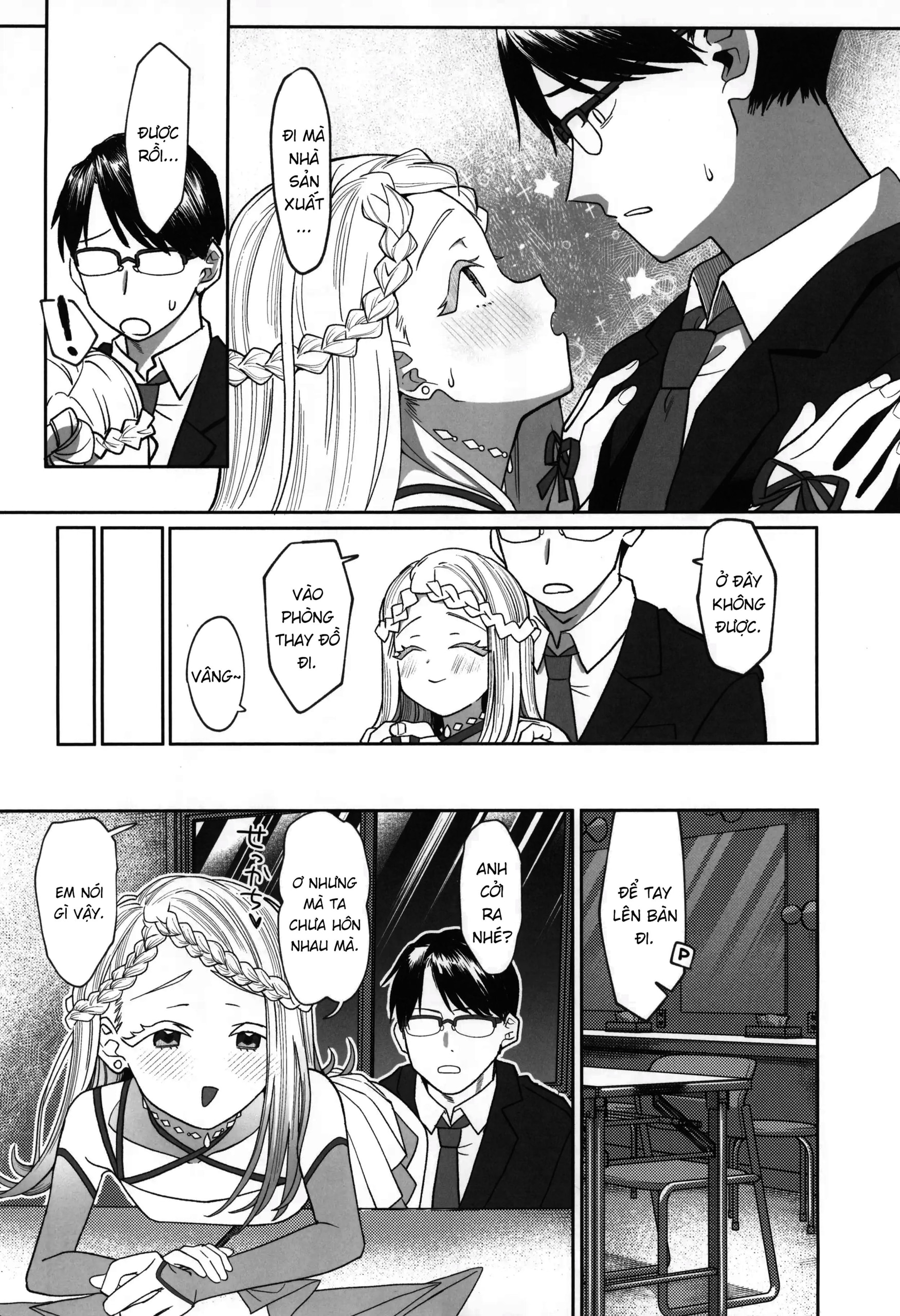 HentaiVN.net - Ảnh 9 - Aserasarete Kogareru - Chap 1