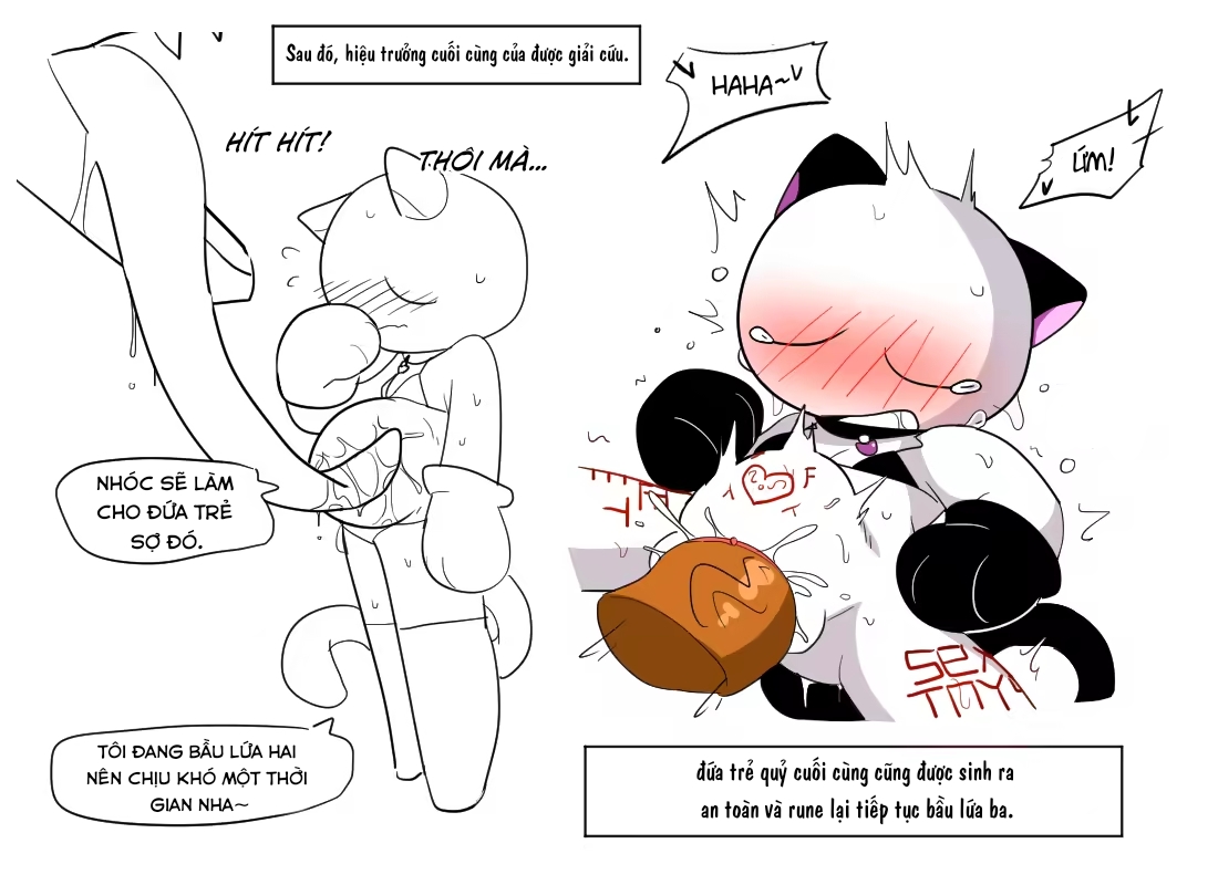 HentaiVN.net - Ảnh 9 - Seri tổng hợp truyện của tác giả Yakkomochis2 - Chap 10