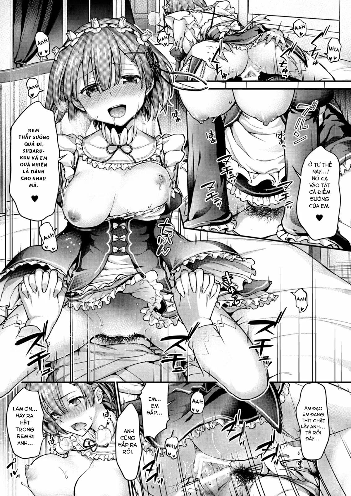 HentaiVN.net - Ảnh 12 - Ecchi kara Hajimeru Fujun Isei Kouyuu (Re:Zero) [えっちから始める不純異性交遊 (Re:ゼロから始める異世界生活)] - Chap 1