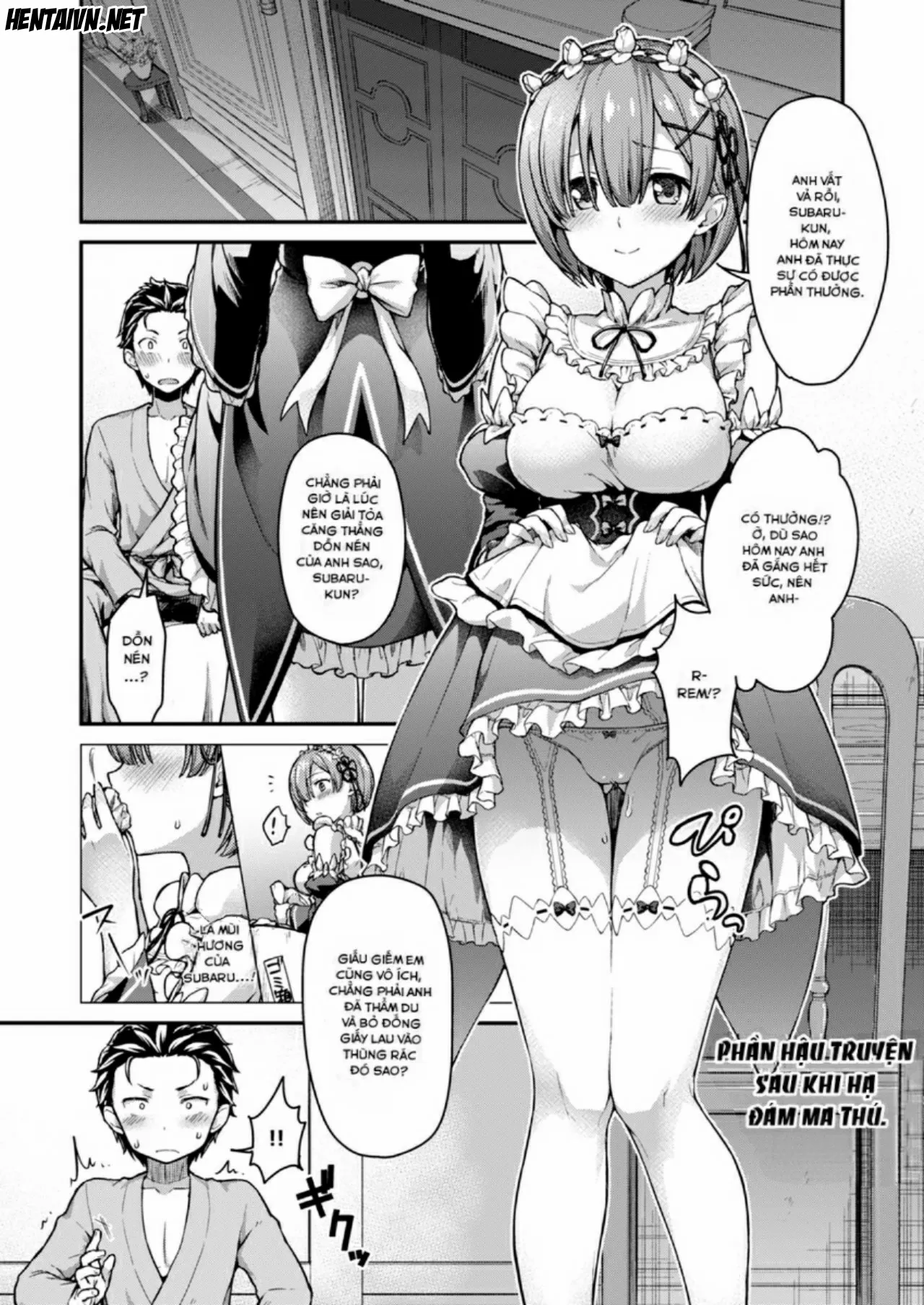 HentaiVN.net - Ảnh 5 - Ecchi kara Hajimeru Fujun Isei Kouyuu (Re:Zero) [えっちから始める不純異性交遊 (Re:ゼロから始める異世界生活)] - Chap 1