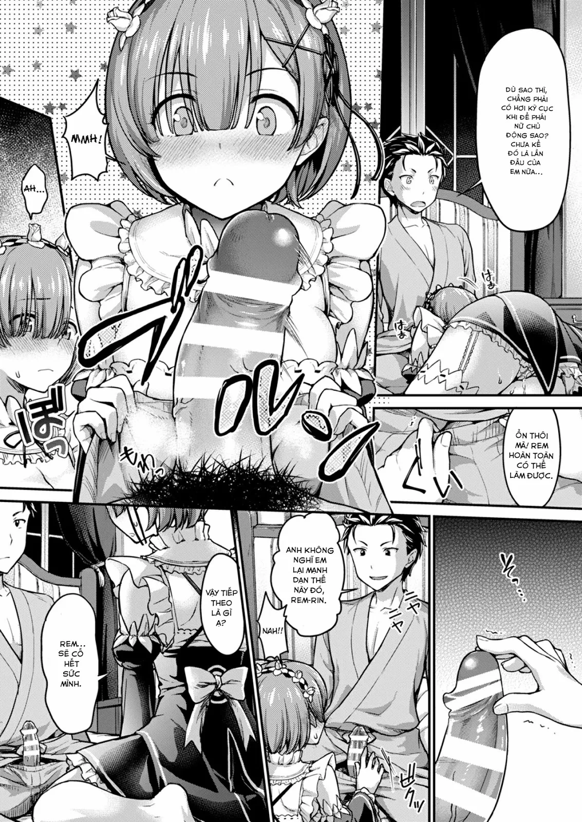 HentaiVN.net - Ảnh 8 - Ecchi kara Hajimeru Fujun Isei Kouyuu (Re:Zero) [えっちから始める不純異性交遊 (Re:ゼロから始める異世界生活)] - Chap 1