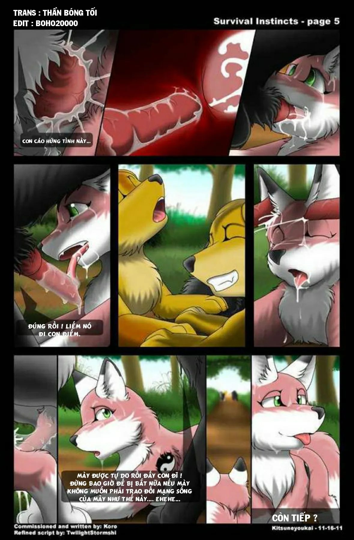 HentaiVN.net - Ảnh 5 - Bản năng sinh tồn [Survival instincts] - Chap 1