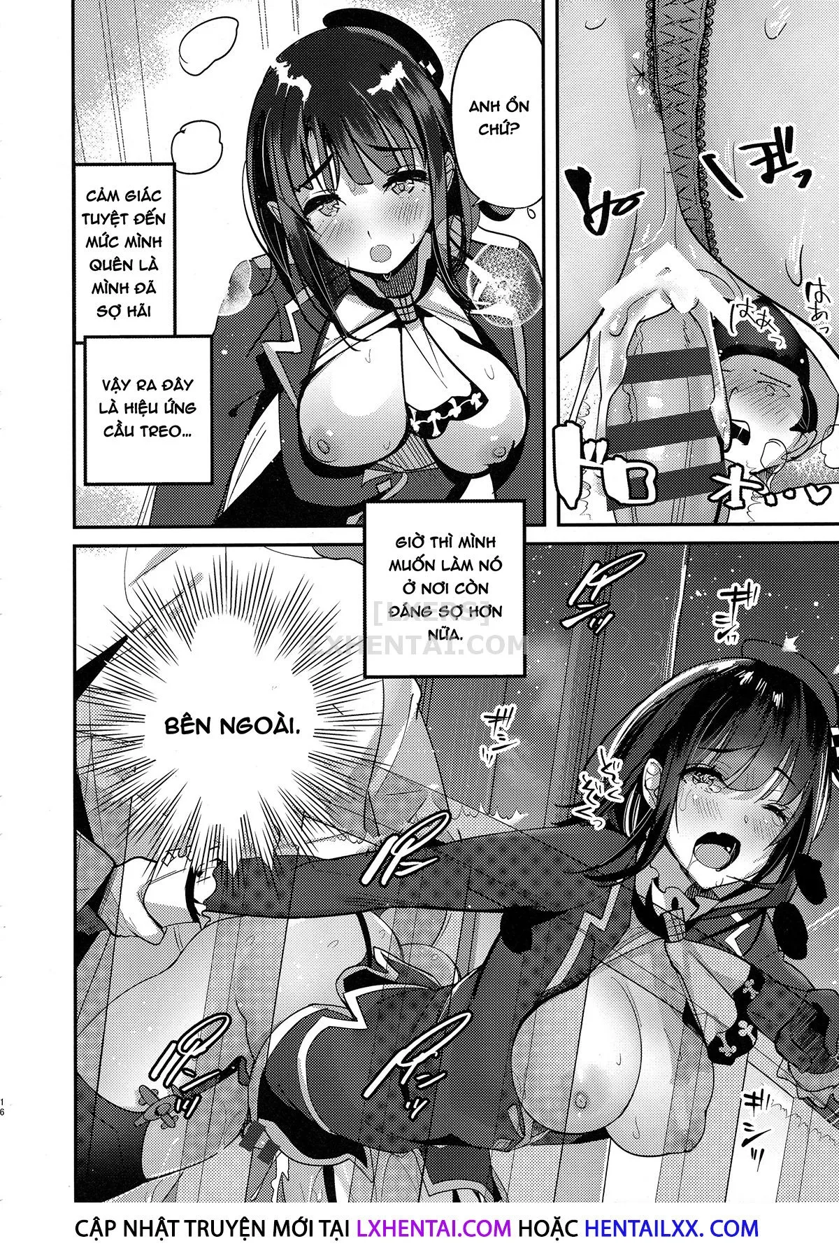 HentaiVN.net - Ảnh 19 - Takao Tou no Ue ni Itaru Haneru Thrill [Takao's Thrilling Tower Top Titillation] - Chap 1