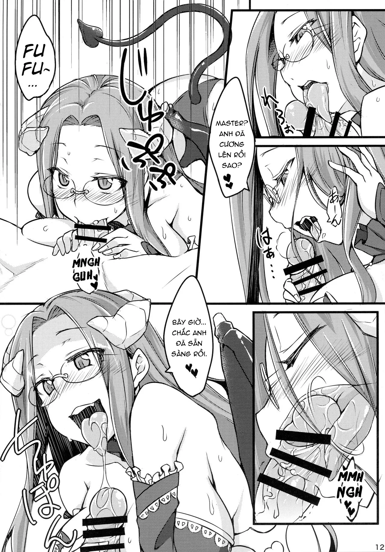 HentaiVN.net - Ảnh 15 - Halloween cùng Rider-san [R-FGO] - Chap 1