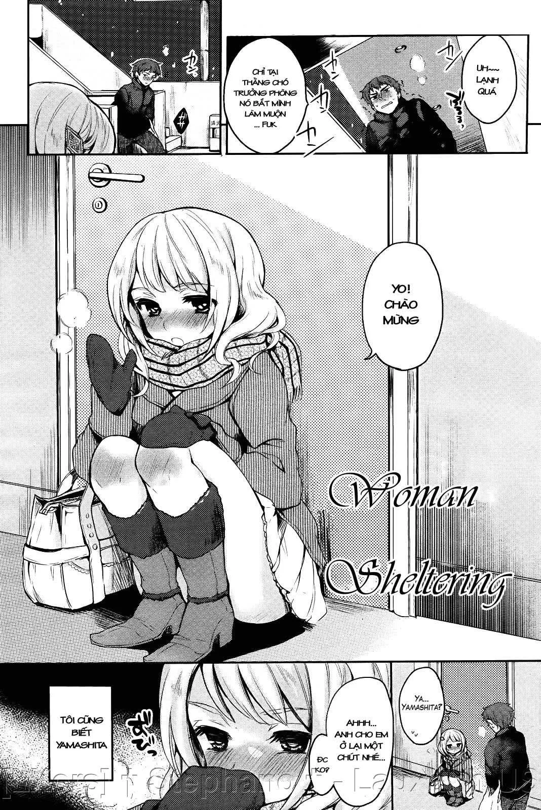 HentaiVN.net - Ảnh 1 - Woman Sheltering - Chap 1
