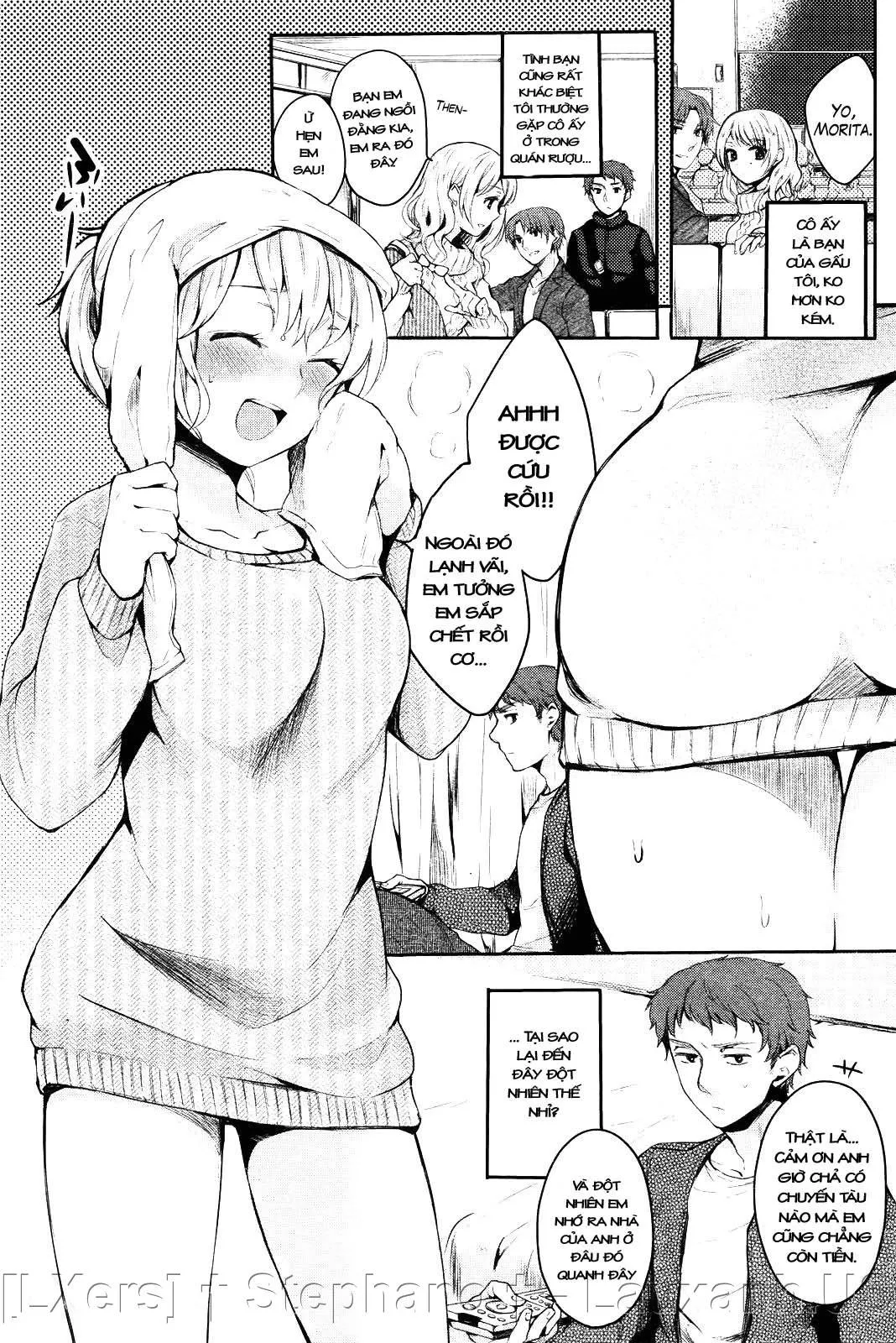 HentaiVN.net - Ảnh 2 - Woman Sheltering - Chap 1