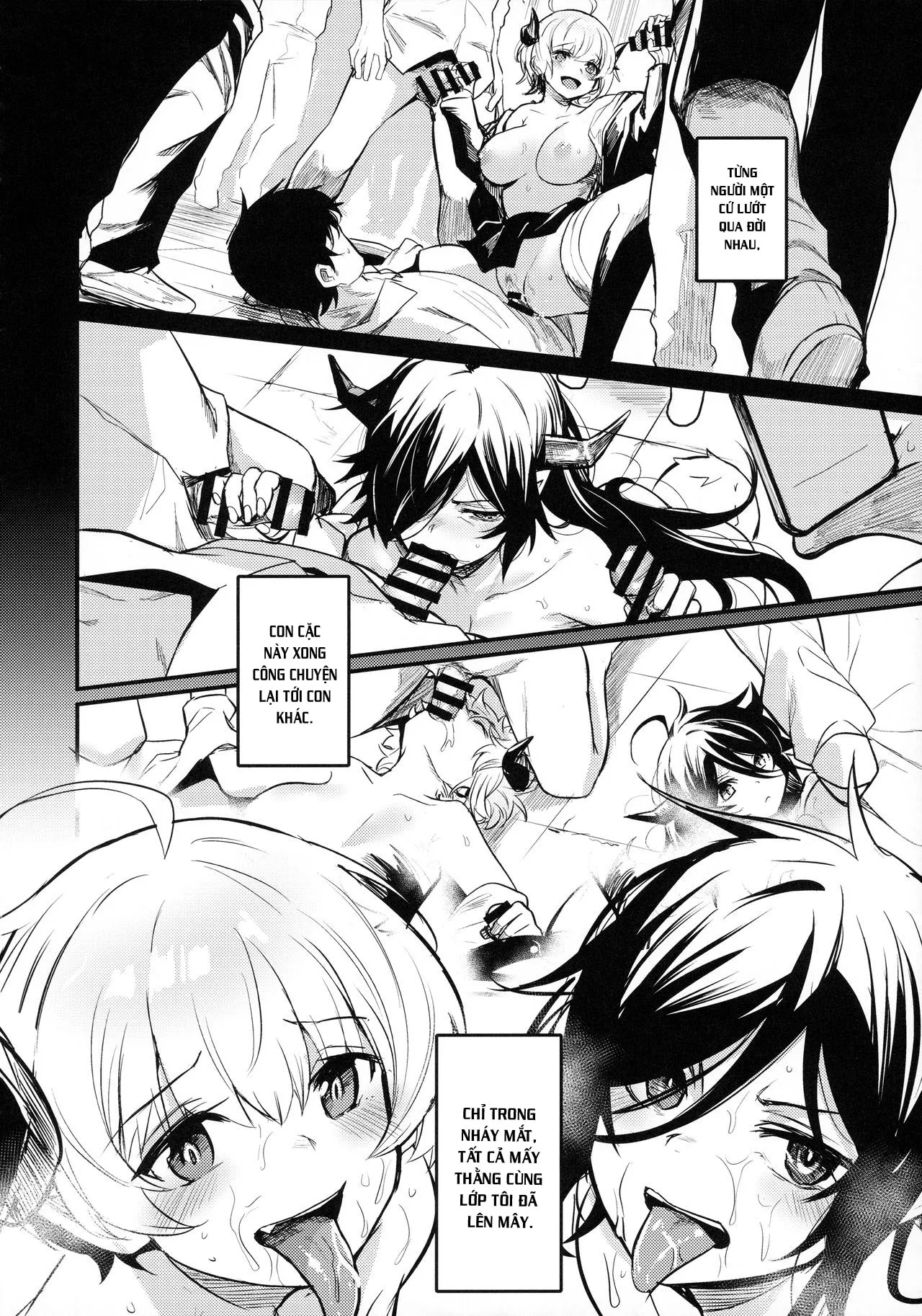 HentaiVN.net - Ảnh 23 - Succubi Chiếm Trường [Gakkou ni Succubus ga Kita!; Succubi Came to School!] - Chap 1