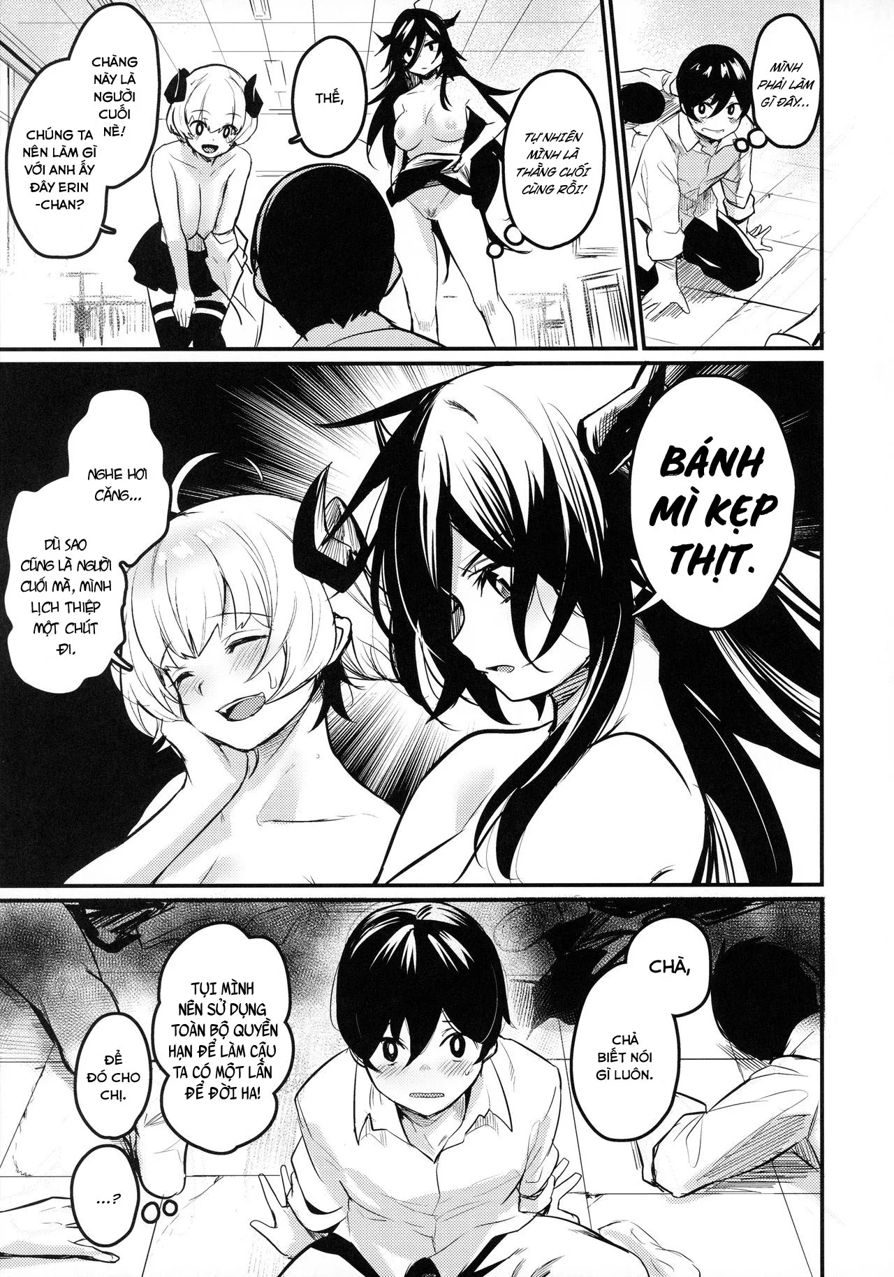 HentaiVN.net - Ảnh 24 - Succubi Chiếm Trường [Gakkou ni Succubus ga Kita!; Succubi Came to School!] - Chap 1
