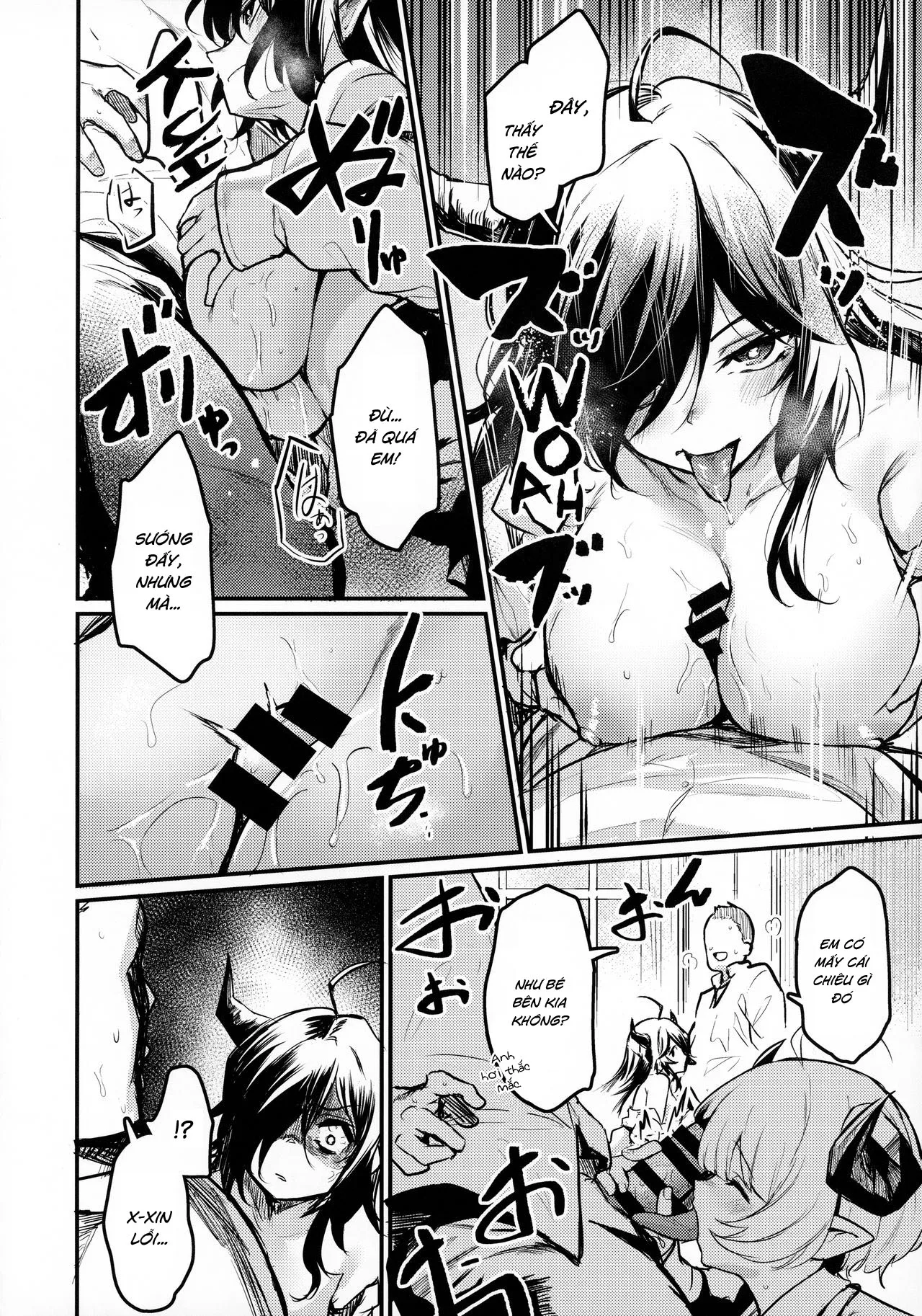 HentaiVN.net - Ảnh 9 - Succubi Chiếm Trường [Gakkou ni Succubus ga Kita!; Succubi Came to School!] - Chap 1
