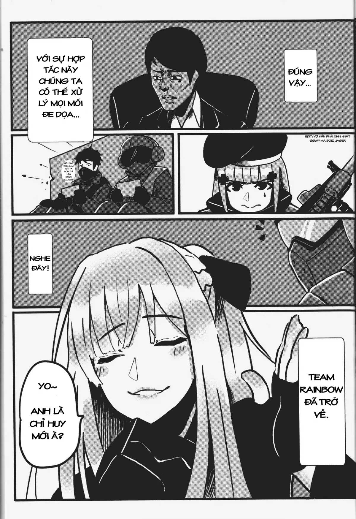 HentaiVN.net - Ảnh 5 - RAINBOW SEX Girl's Frontline - Chap 1