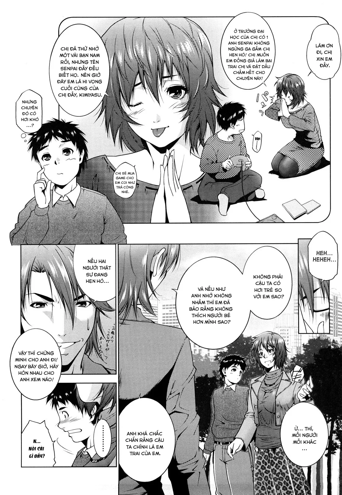 HentaiVN.net - Ảnh 3 - Cho đến khi điều kì diệu xuất hiện [Mahou Ga Tokeru Made; Until The Magic Comes Off] - Chap 1