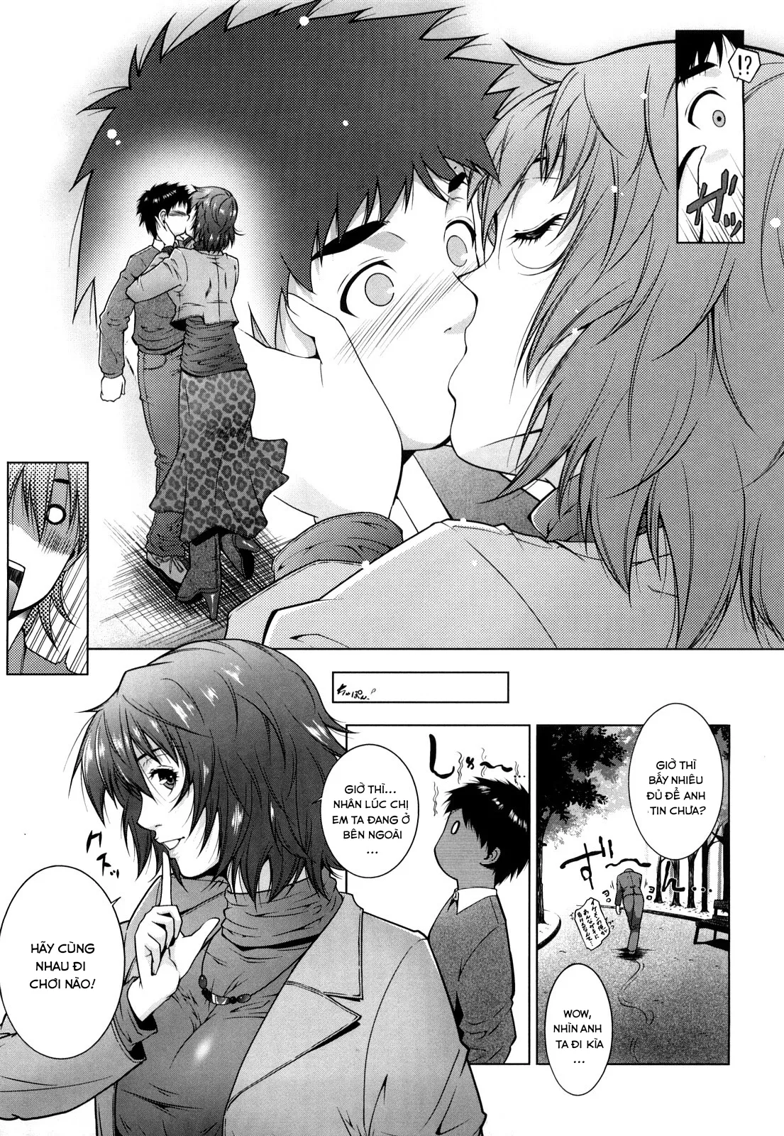 HentaiVN.net - Ảnh 4 - Cho đến khi điều kì diệu xuất hiện [Mahou Ga Tokeru Made; Until The Magic Comes Off] - Chap 1