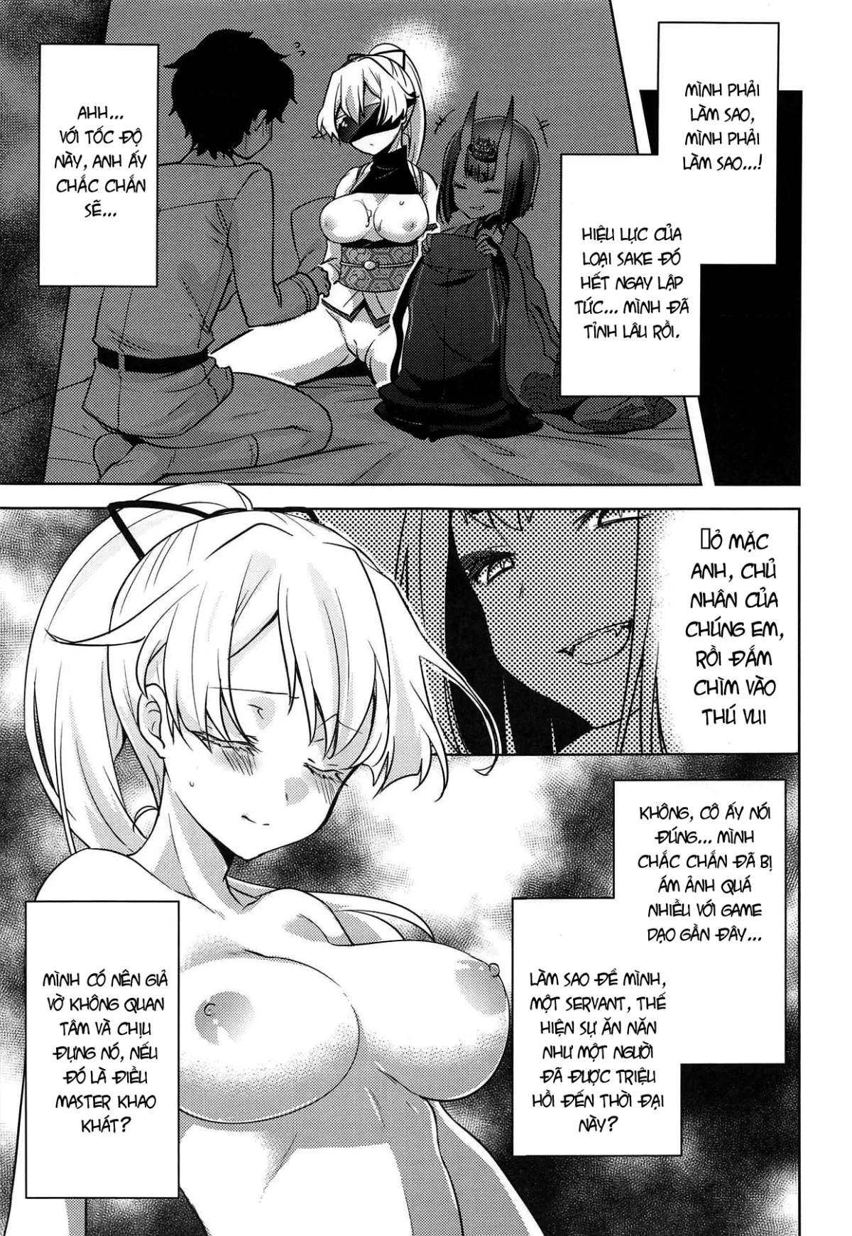 HentaiVN.net - Ảnh 11 - VR de Asondeiru Inferno ni Itazura Suru Hon (Fate Grand Order) - Chap 1