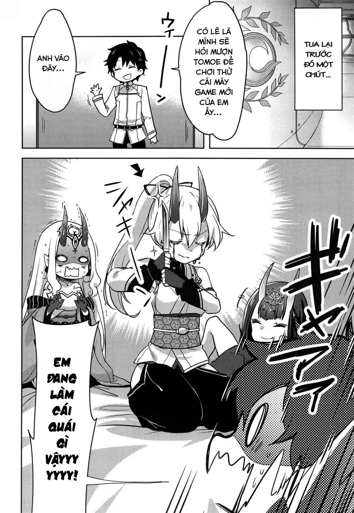 HentaiVN.net - Ảnh 4 - VR de Asondeiru Inferno ni Itazura Suru Hon (Fate Grand Order) - Chap 1
