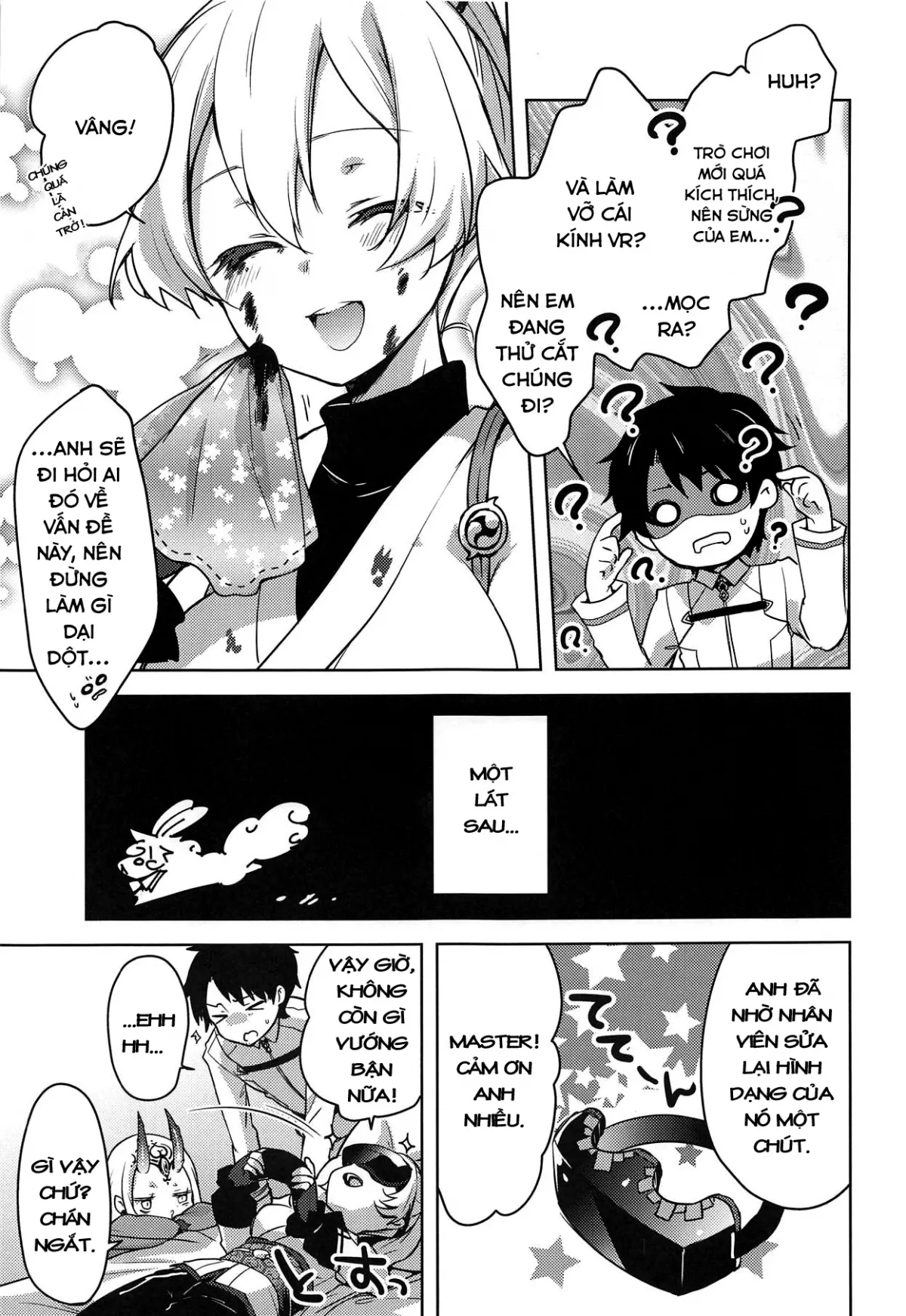 HentaiVN.net - Ảnh 5 - VR de Asondeiru Inferno ni Itazura Suru Hon (Fate Grand Order) - Chap 1