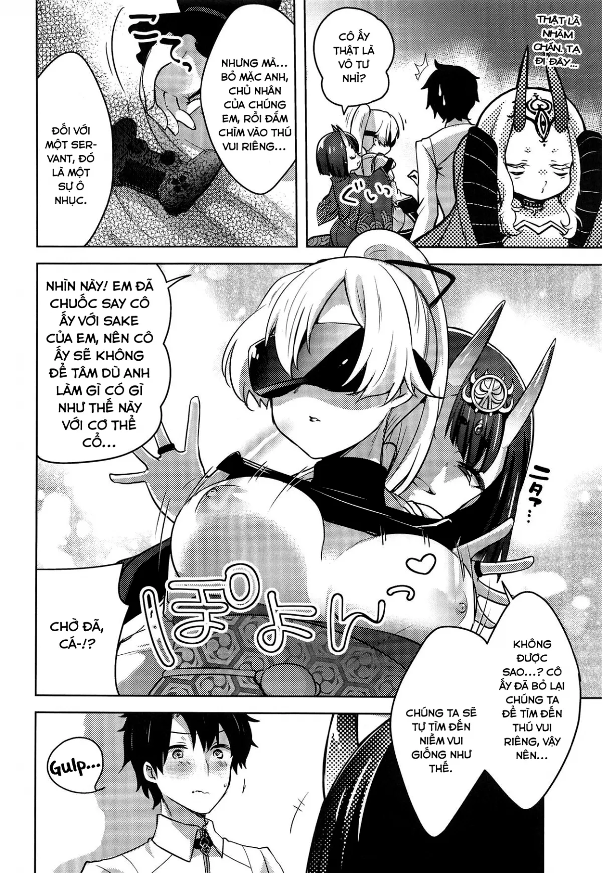 HentaiVN.net - Ảnh 6 - VR de Asondeiru Inferno ni Itazura Suru Hon (Fate Grand Order) - Chap 1