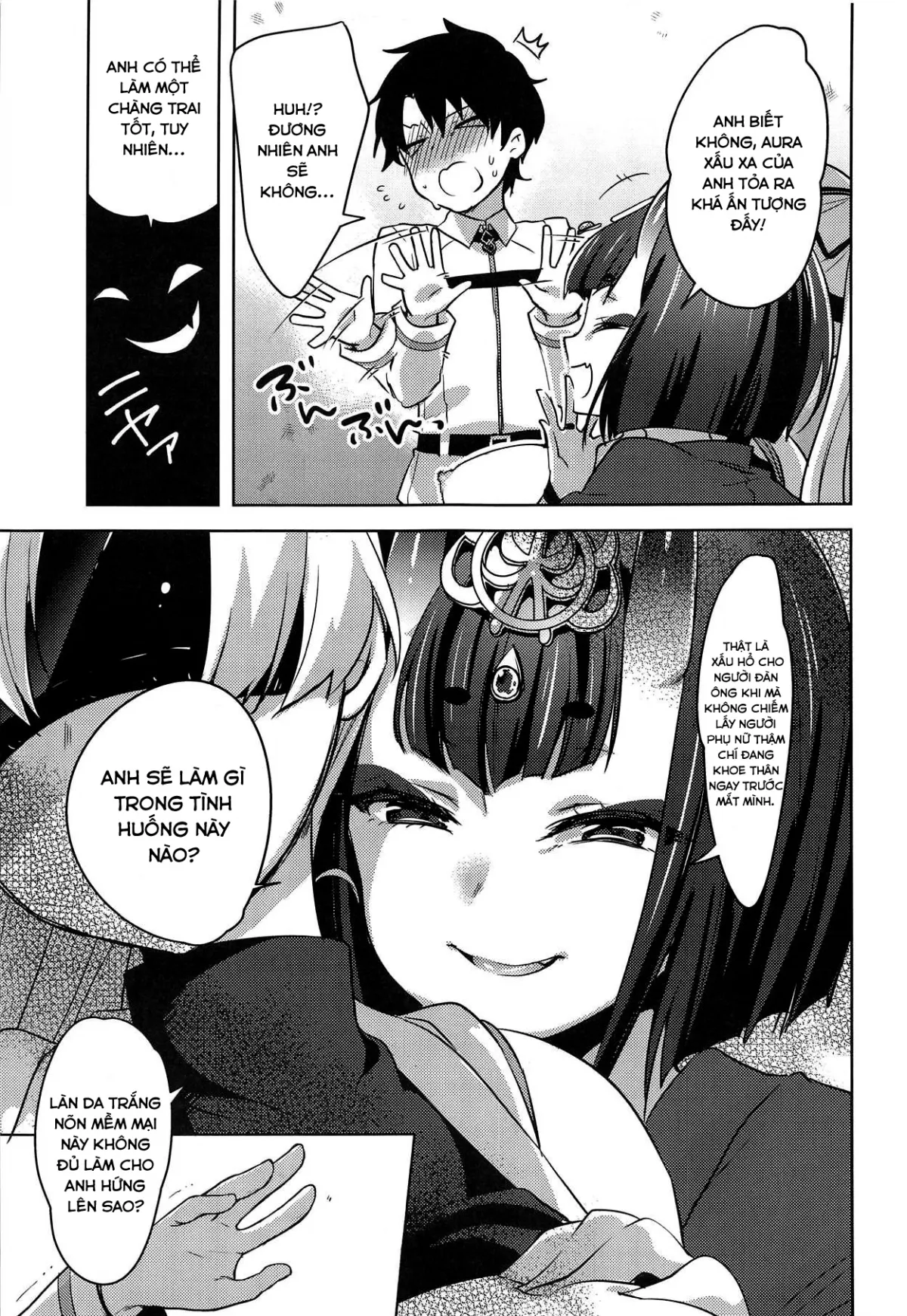 HentaiVN.net - Ảnh 7 - VR de Asondeiru Inferno ni Itazura Suru Hon (Fate Grand Order) - Chap 1