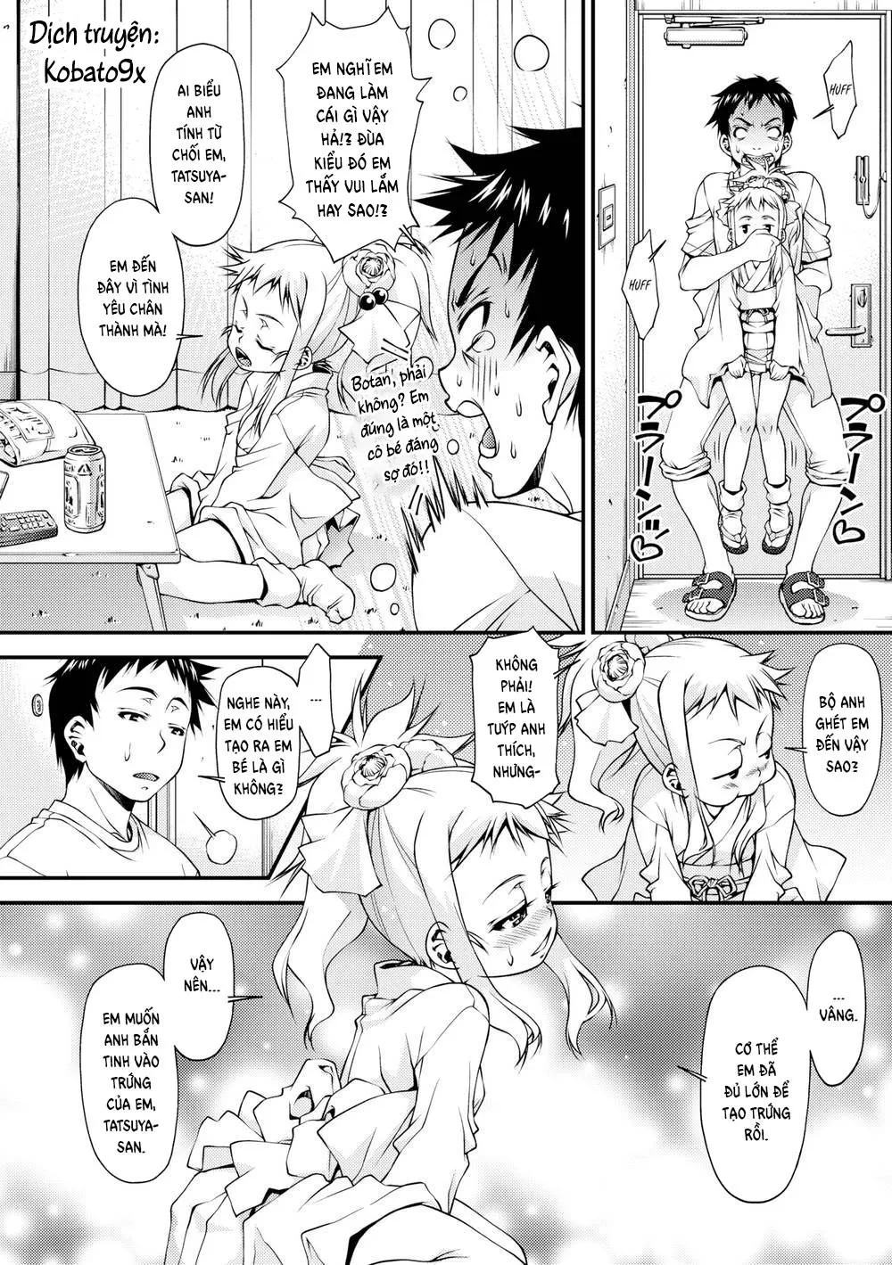 HentaiVN.net - Ảnh 4 - Chronicles of Botan’s Baby Battle - Chap 1