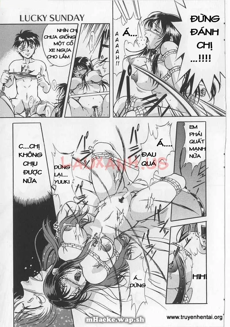 HentaiVN.net - Ảnh 11 - Lucky Sunday - Chap 1