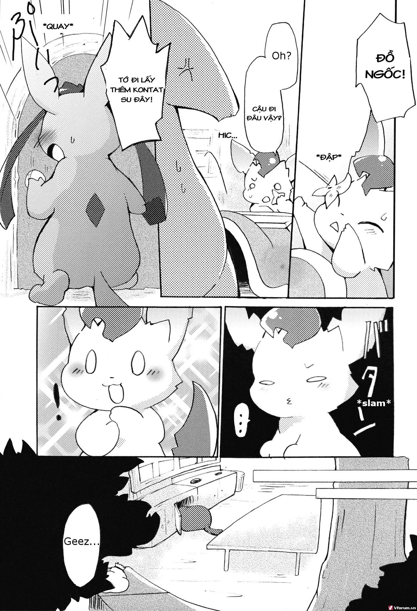 HentaiVN.net - Ảnh 10 - Ninnin nu Himitsu (Pokemon) [Motto Atsui no wa Suki?] - Chap 1