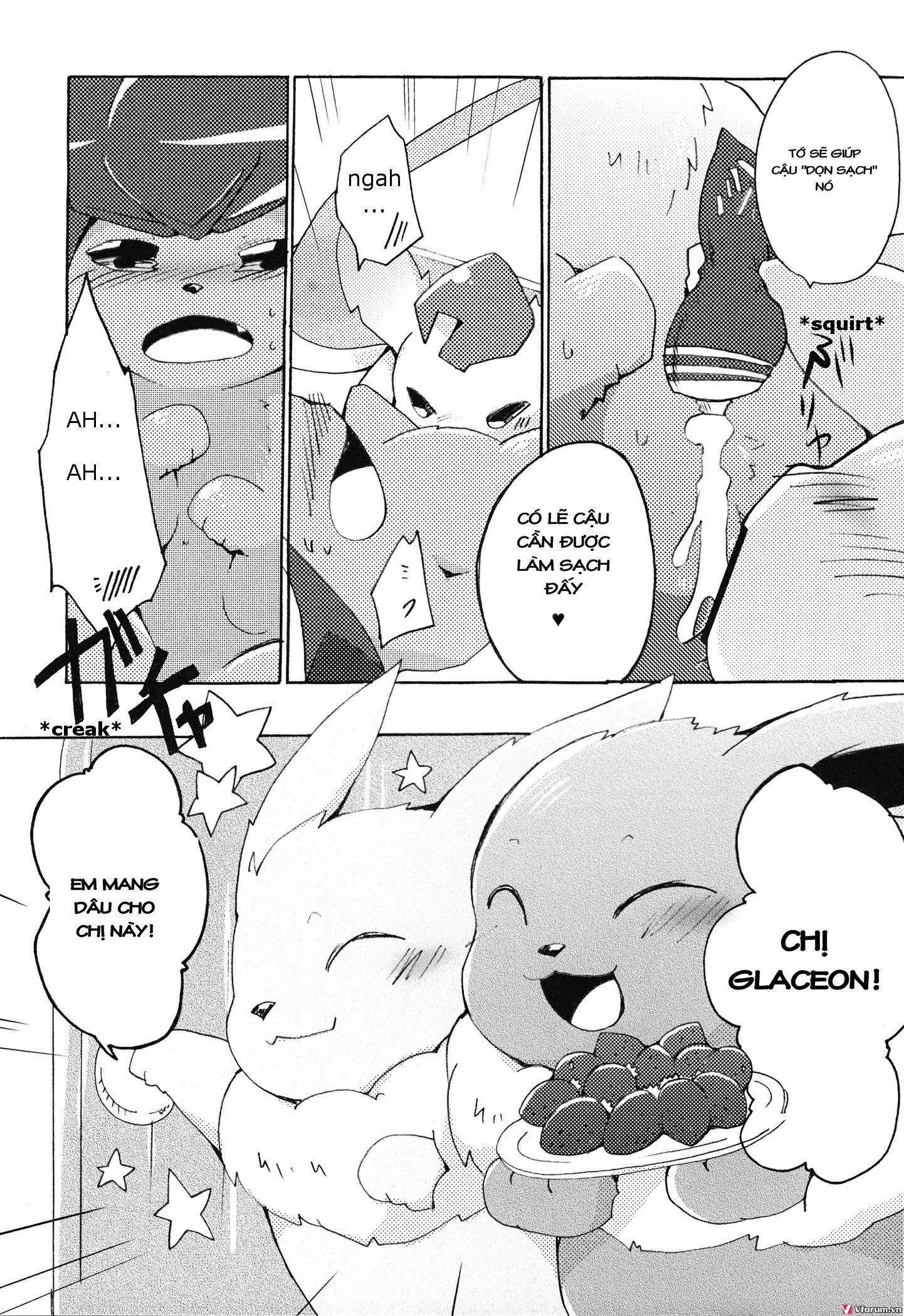 HentaiVN.net - Ảnh 18 - Ninnin nu Himitsu (Pokemon) [Motto Atsui no wa Suki?] - Chap 1