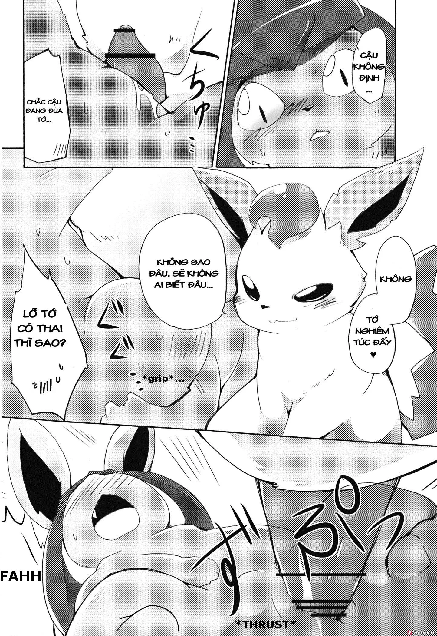 HentaiVN.net - Ảnh 25 - Ninnin nu Himitsu (Pokemon) [Motto Atsui no wa Suki?] - Chap 1