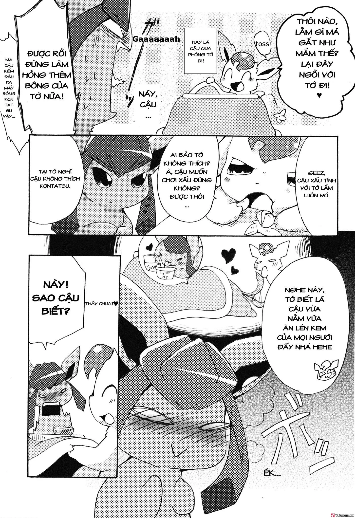 HentaiVN.net - Ảnh 6 - Ninnin nu Himitsu (Pokemon) [Motto Atsui no wa Suki?] - Chap 1