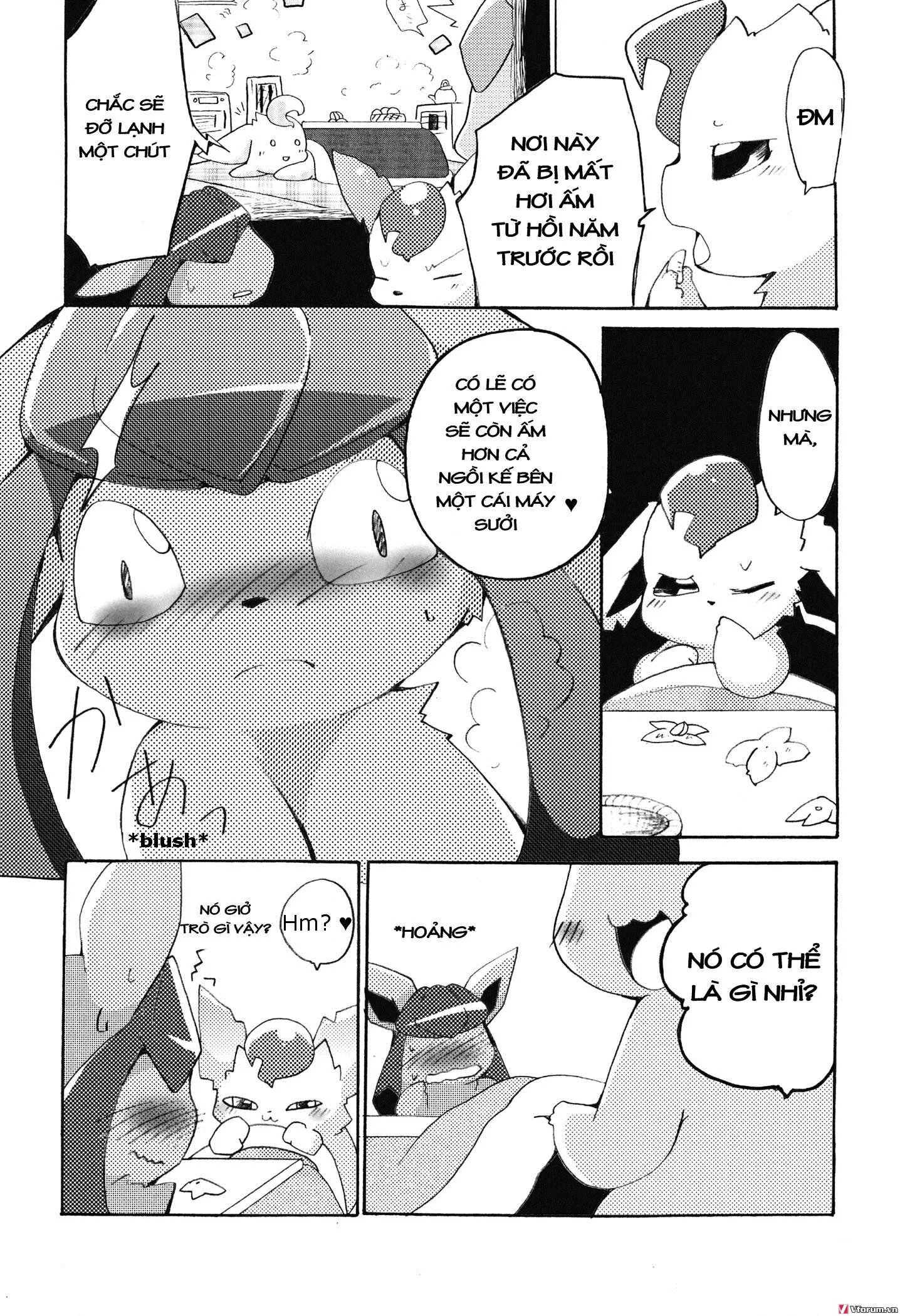 HentaiVN.net - Ảnh 9 - Ninnin nu Himitsu (Pokemon) [Motto Atsui no wa Suki?] - Chap 1