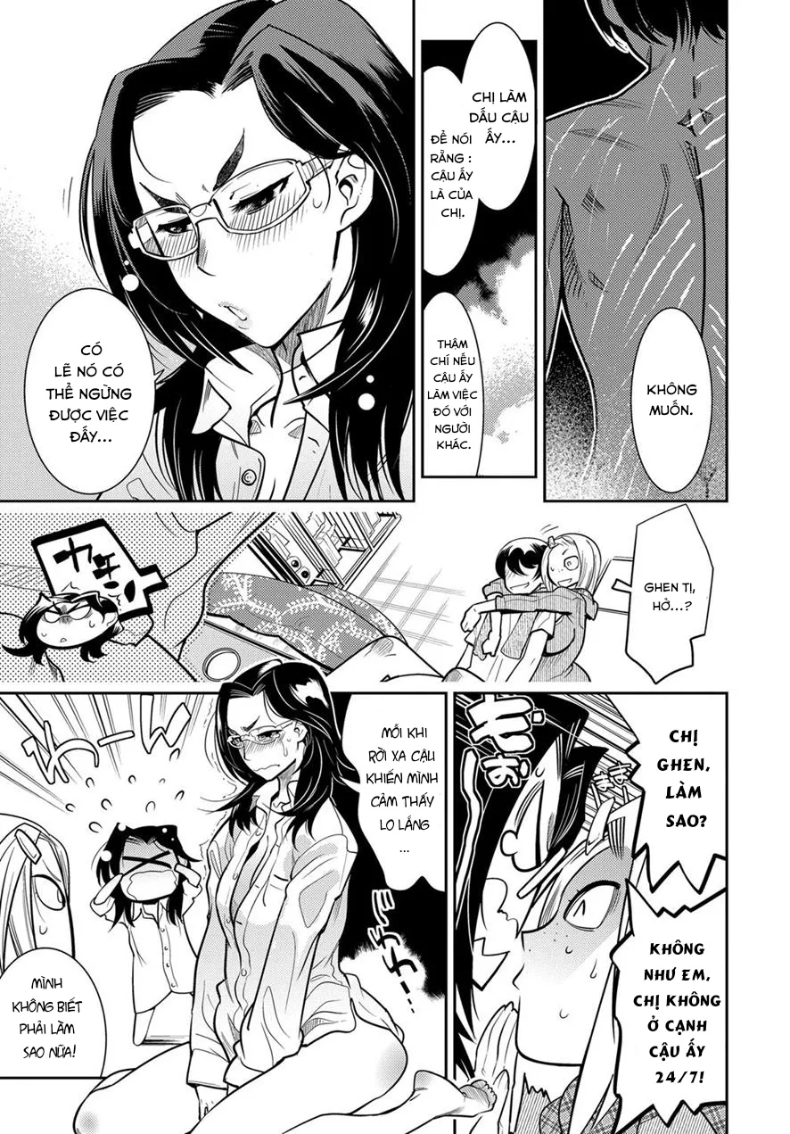 HentaiVN.net - Ảnh 24 - Juuou Skinship!! - Chap 1