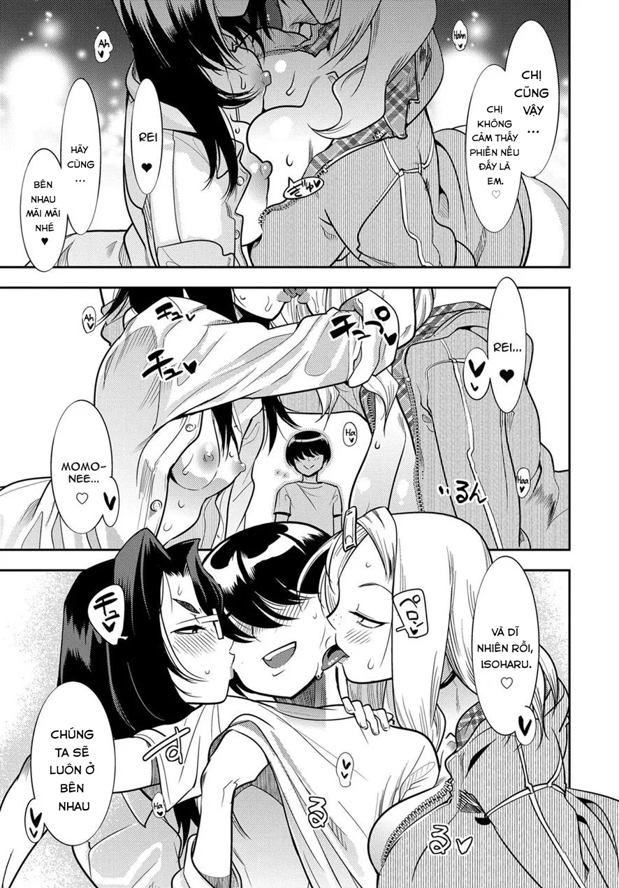 HentaiVN.net - Ảnh 26 - Juuou Skinship!! - Chap 1