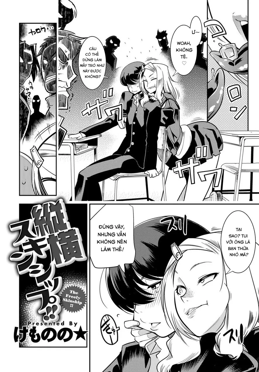 HentaiVN.net - Ảnh 3 - Juuou Skinship!! - Chap 1