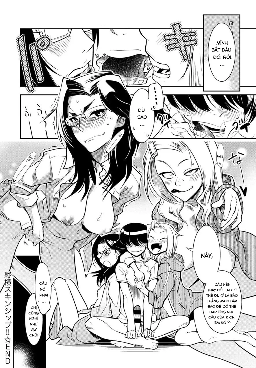 HentaiVN.net - Ảnh 31 - Juuou Skinship!! - Chap 1