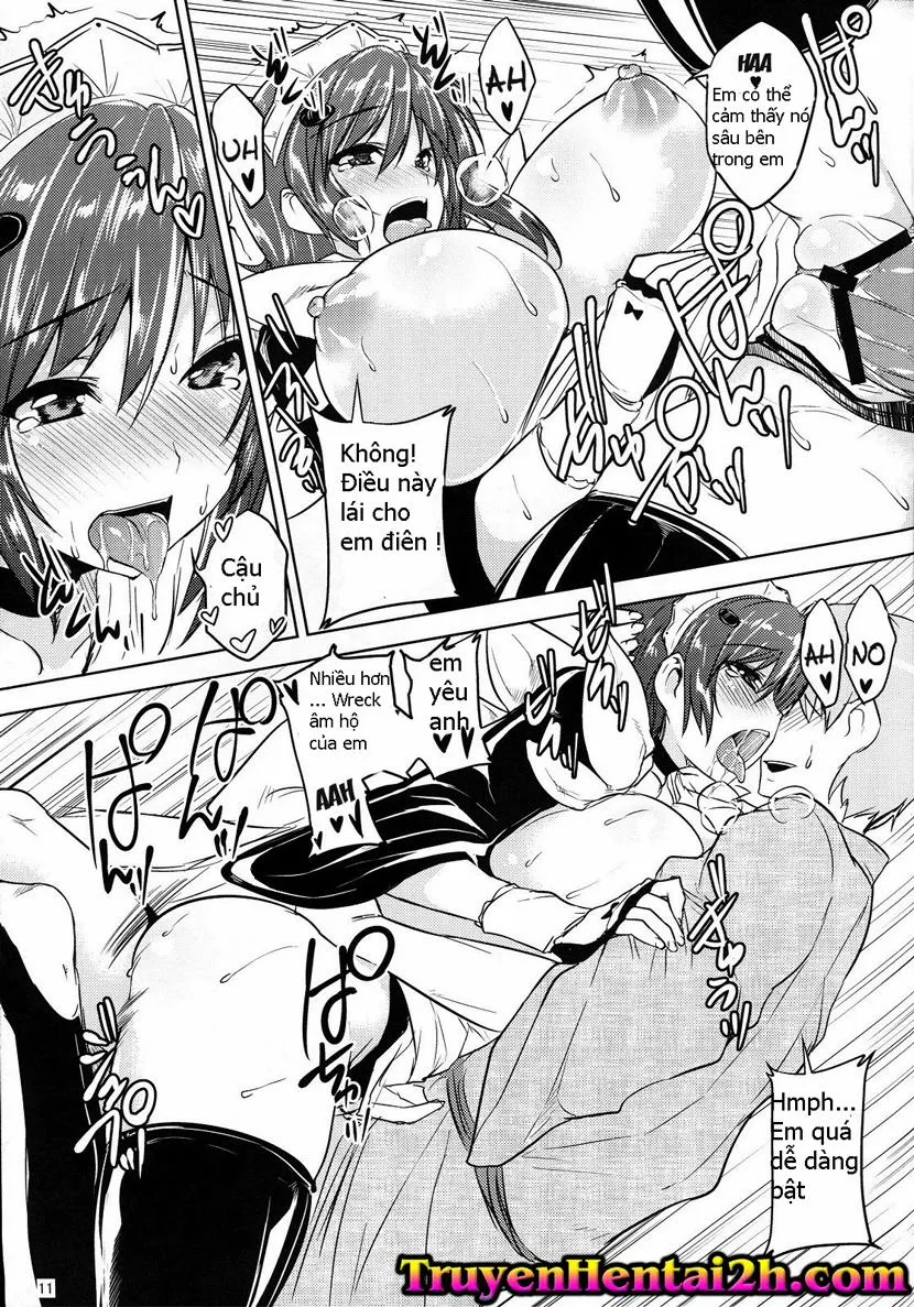 HentaiVN.net - Ảnh 10 - Tsuru No Ongaeshi (Samurai Spirits) - Chap 1