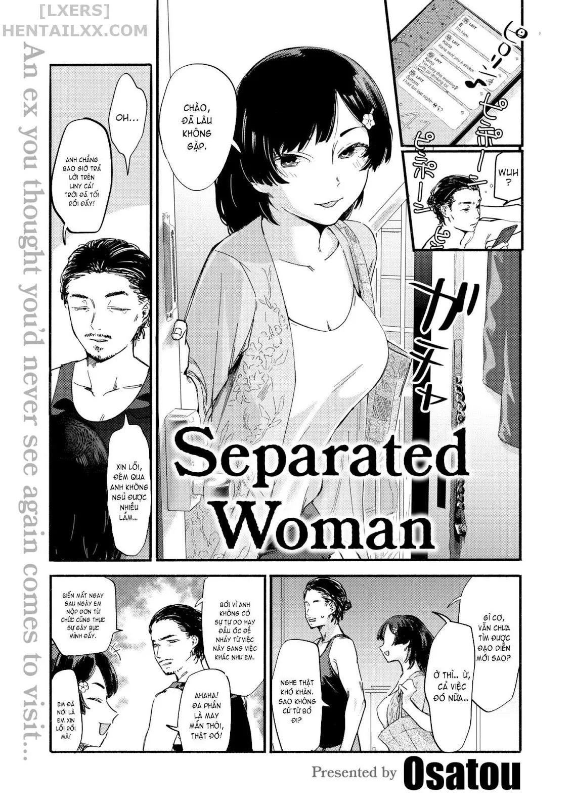 HentaiVN.net - Ảnh 5 - Separated Woman - Chap 1