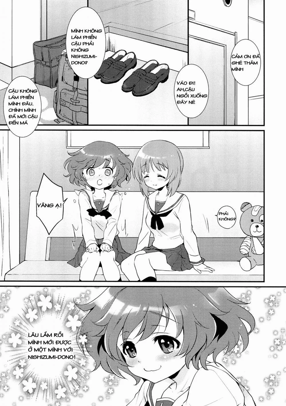 HentaiVN.net - Ảnh 5 - A War Hero And Her Dog (Girls Und Panzer) - Chap 1