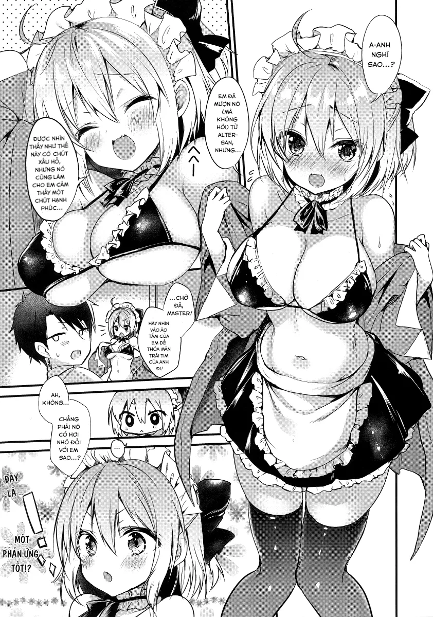 HentaiVN.net - Ảnh 4 - Master Daisuki Wanko-Kei Mizugi Maid Na Okita-San [Dog-Type Swimsuit Maid Okita Who Loves Master] - Chap 1