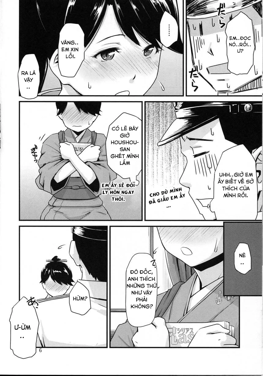 HentaiVN.net - Ảnh 6 - Koukuu bokan houshou desu (Kantai Collection) - Chap 1