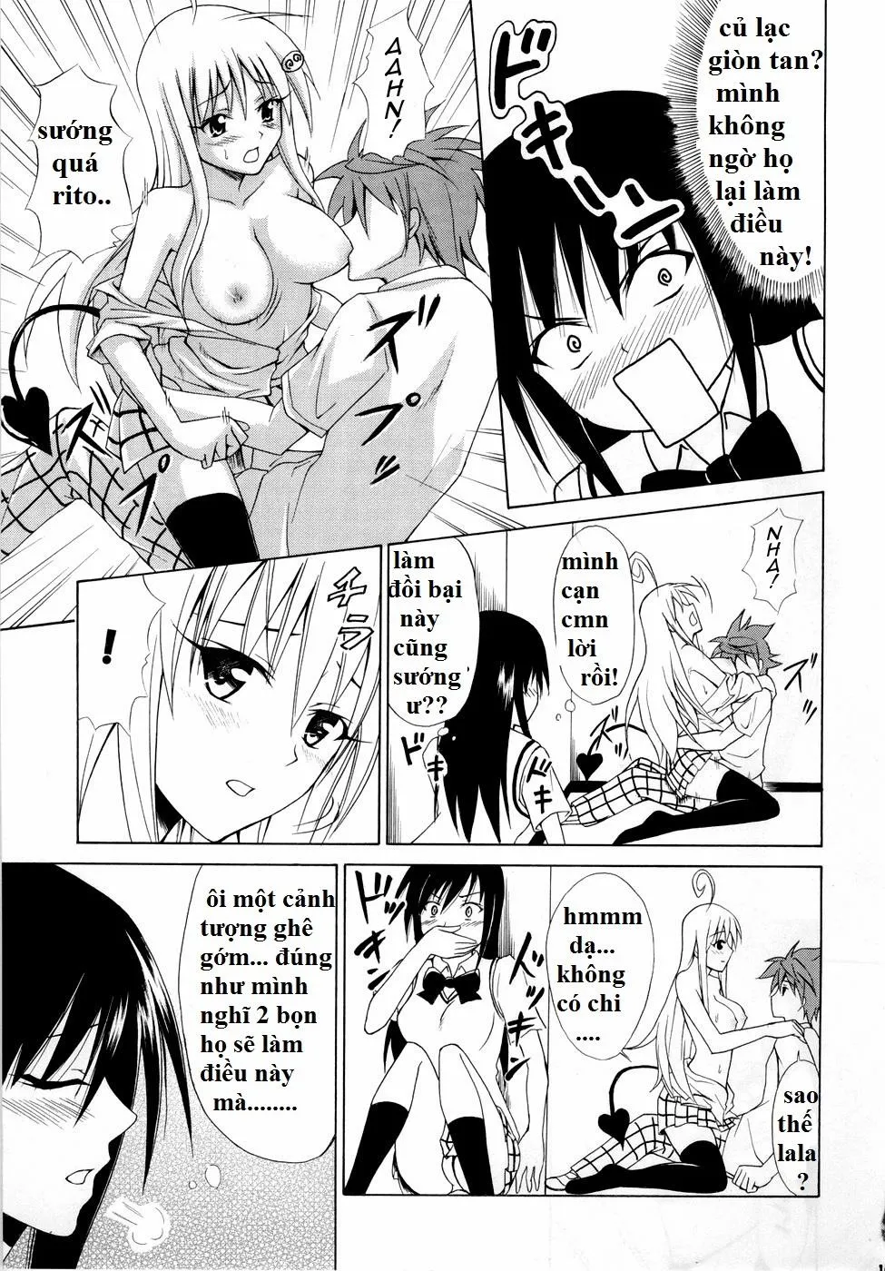 HentaiVN.net - Ảnh 17 - That Not The Level Of Indecency! (To Love-Ru, Video Girl Ai) - Chap 1