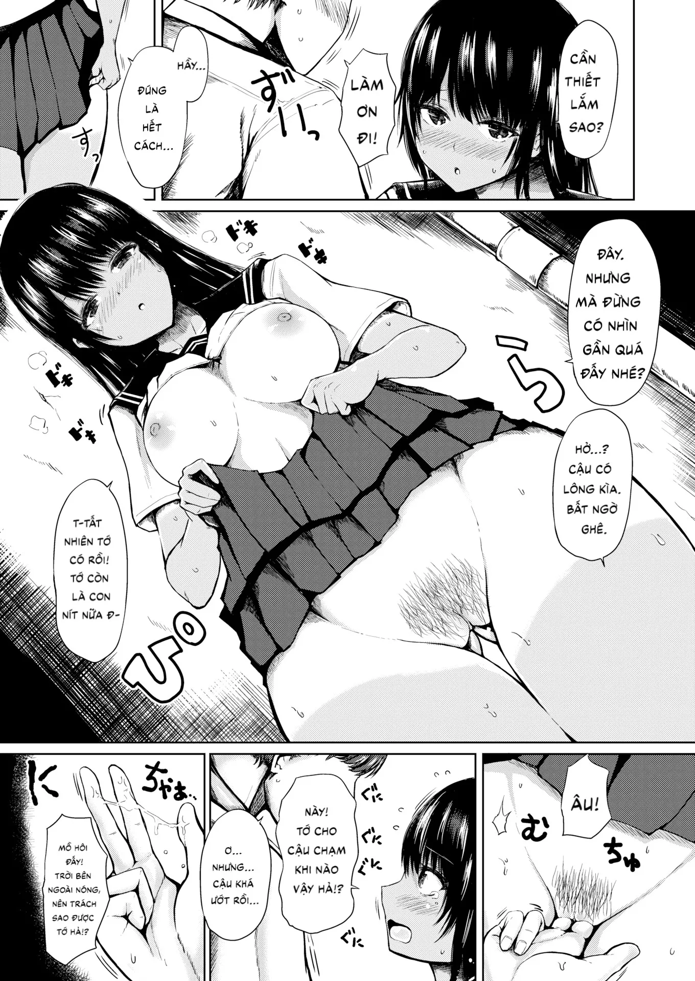 HentaiVN.net - Ảnh 10 - Well-Done Open Air Extra Lesson [Comic Shitsurakuten 2019-12] - Chap 1